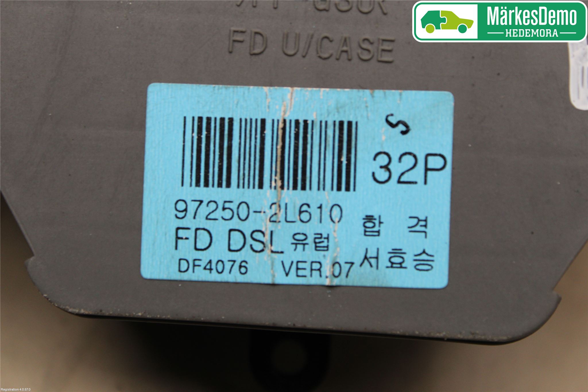 Hyundai i30 FD 07-12 Ac Styrenhet Ac Manöveren