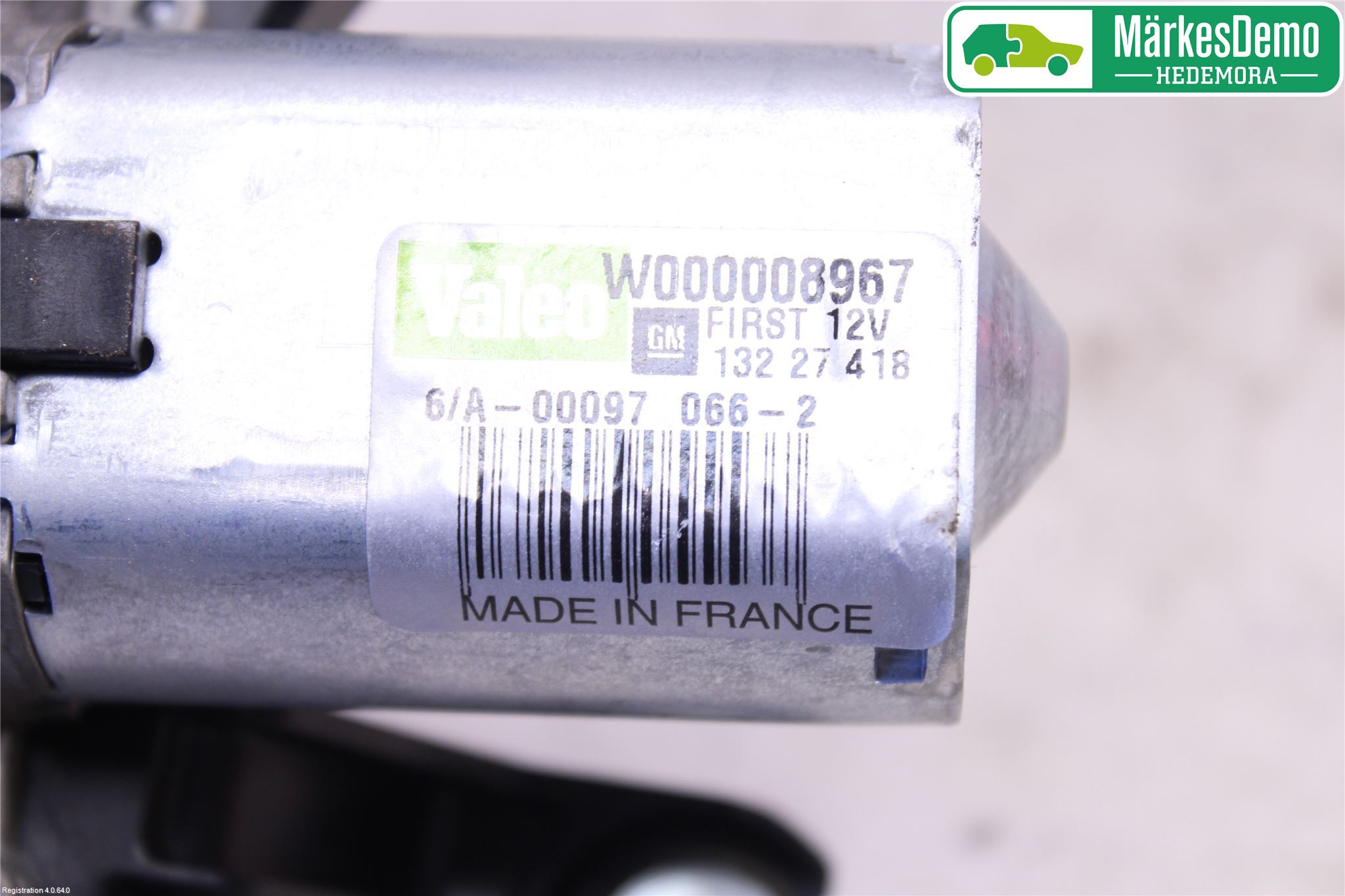 Opel INSIGNIA 09-16 Torkarmotor Baklucka