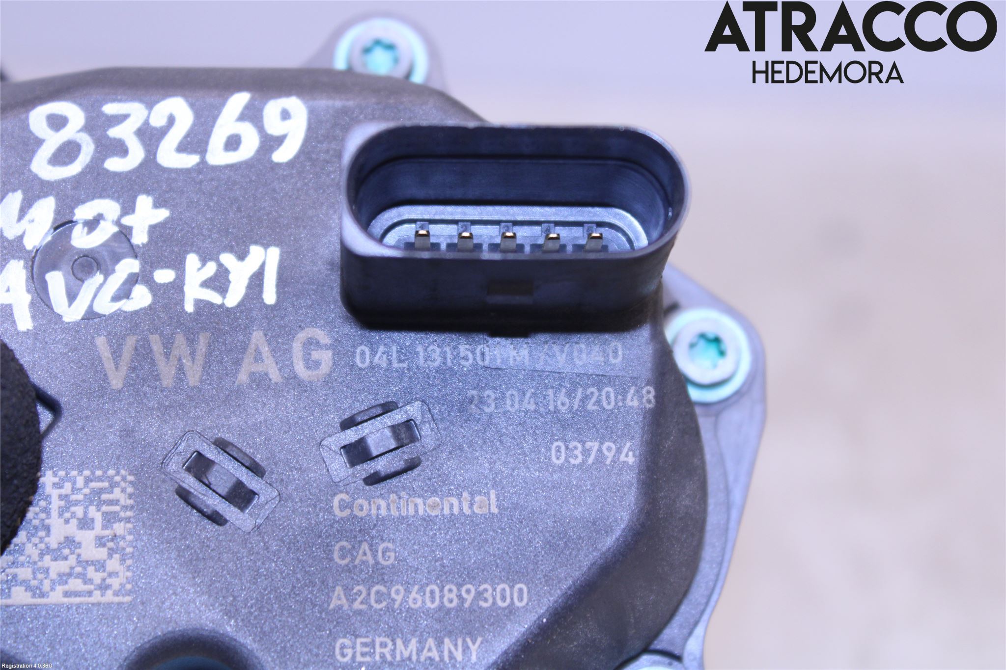 Volkswagen VW GOLF / E-GOLF VII 13-20 Egr Ventil