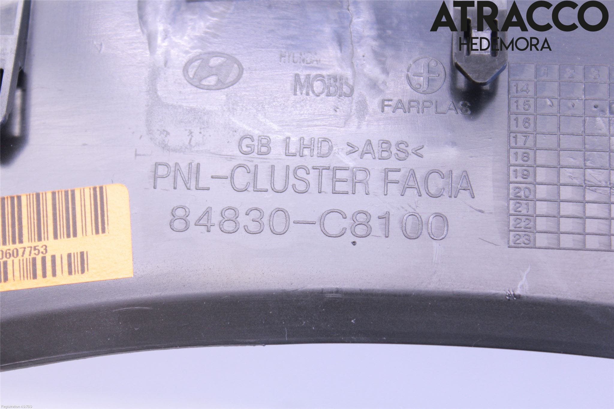 Hyundai i20 GB 15-20 Instrumentsarg