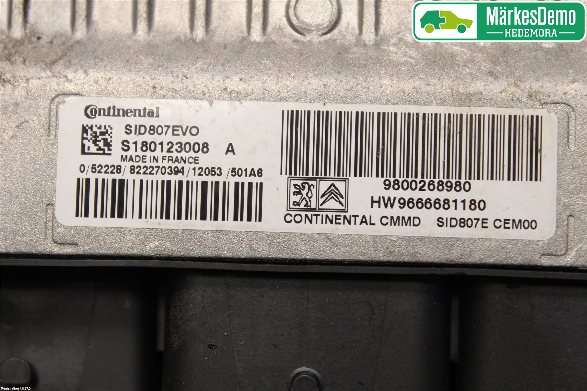 Citroen C5 08-17 Styrenhet Insprut Bensin