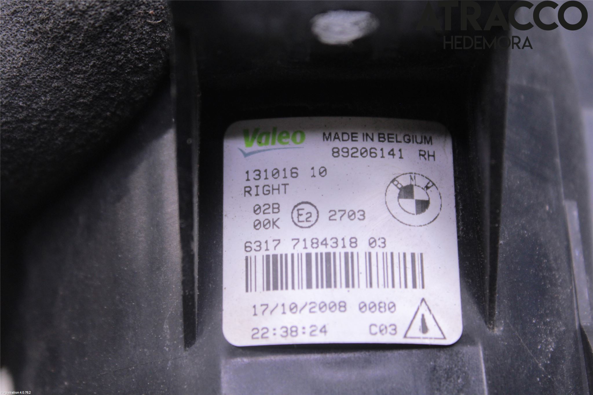 BMW X3 E83     03-10 Dimljus-Varselljus Fram