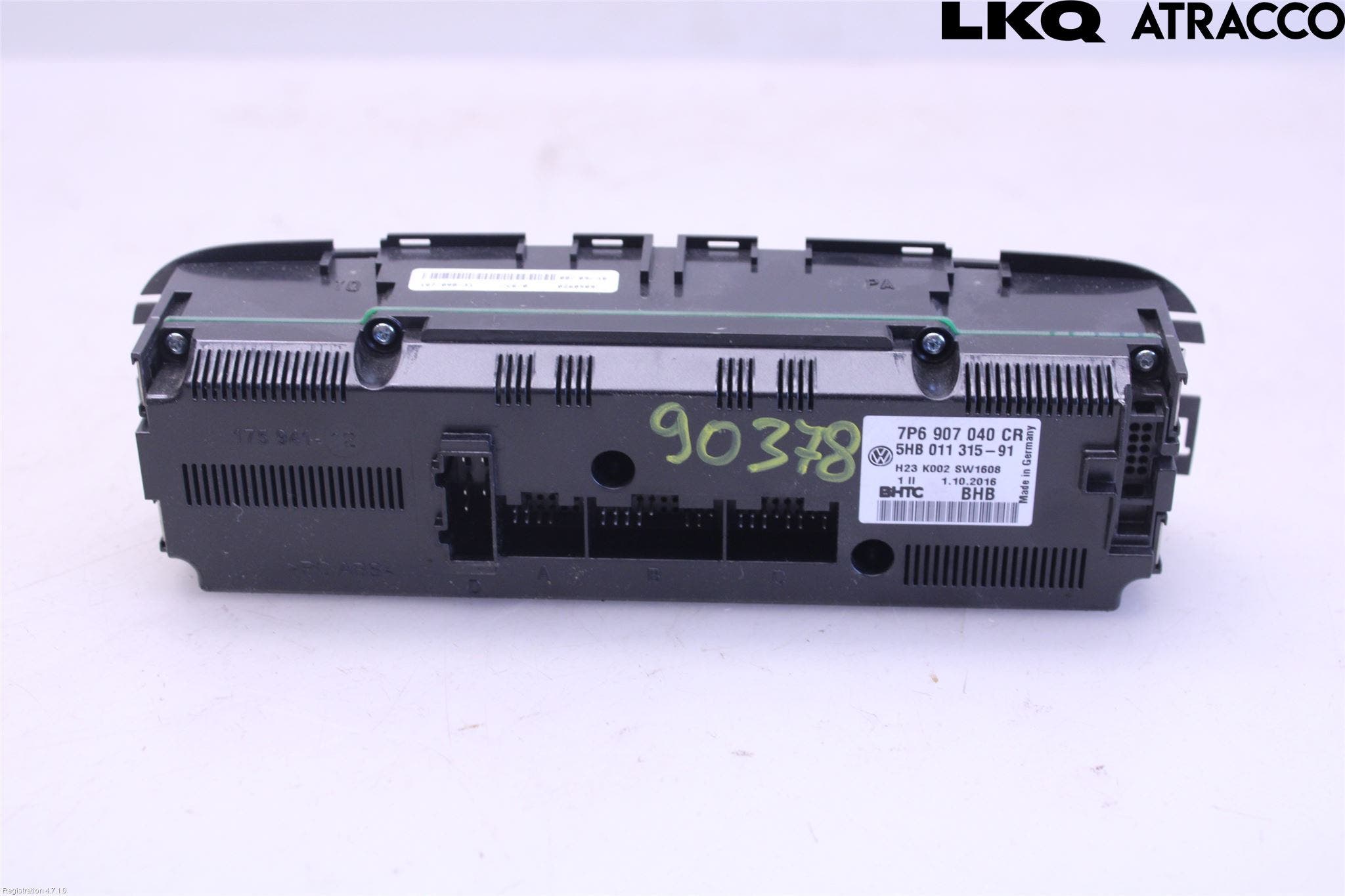 Volkswagen VW TOUAREG 7P 11-18 Ac Styrenhet Ac Manöveren