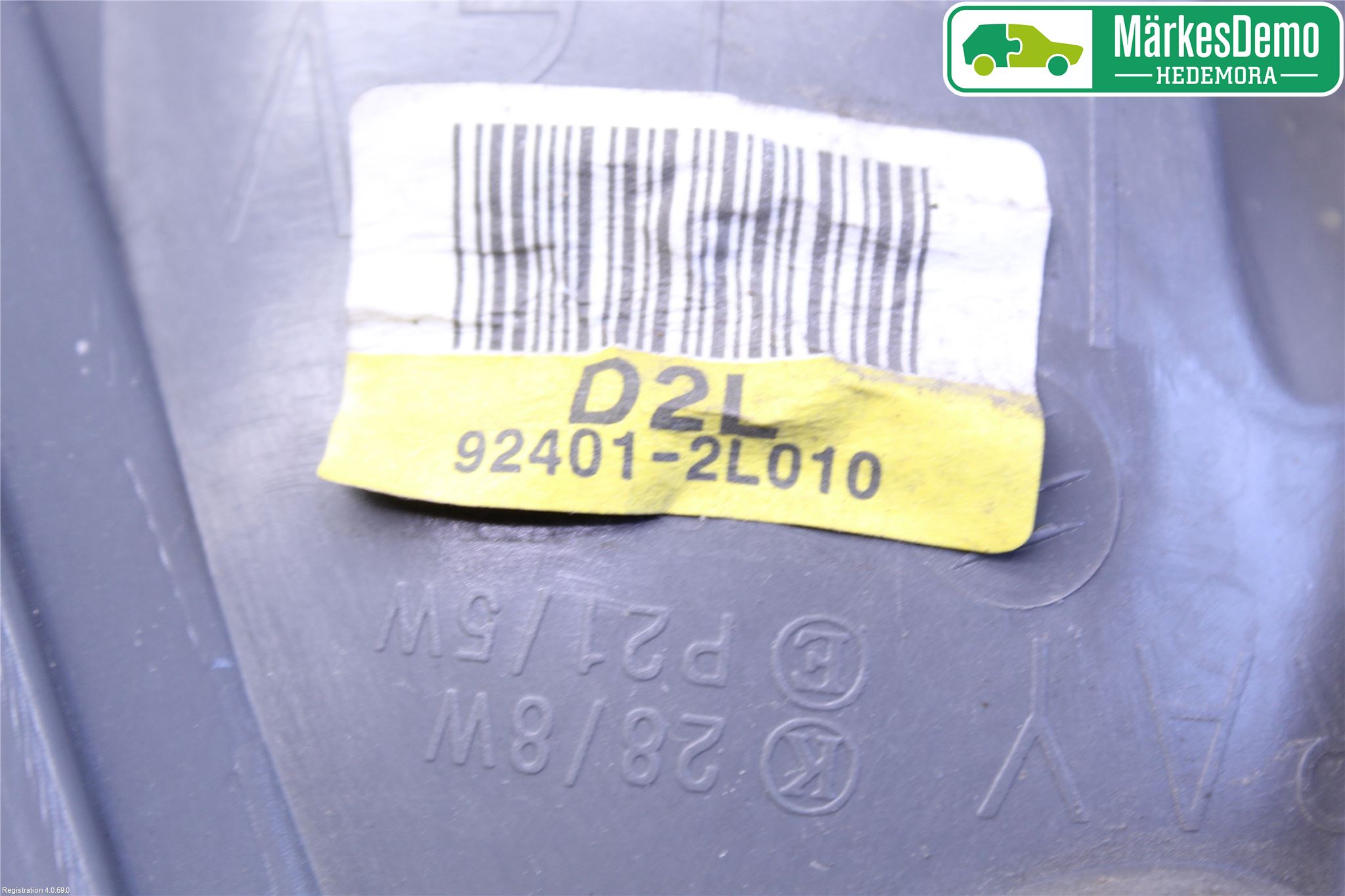 Hyundai i30 FD 07-12 Bakljus Vänster