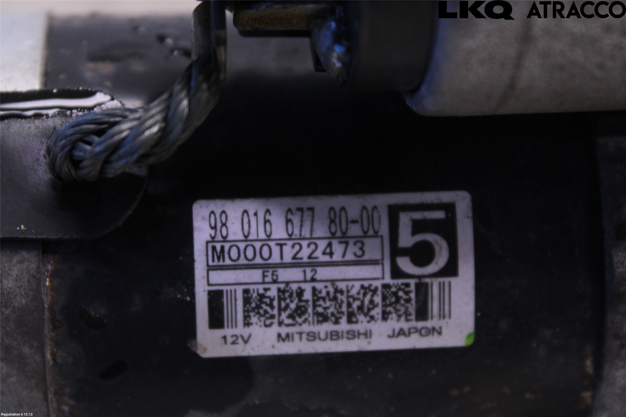 Peugeot 3008 09-16 Startmotor Diesel