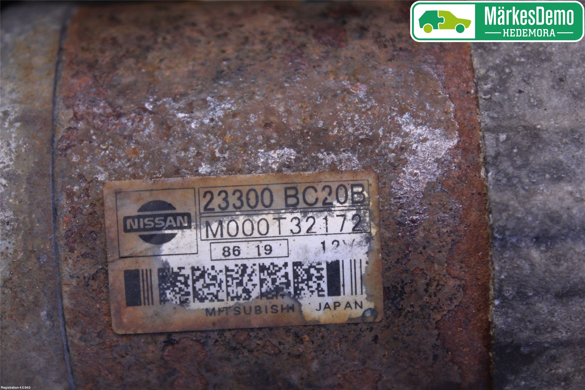 Nissan QASHQAI   07-10 Startmotor