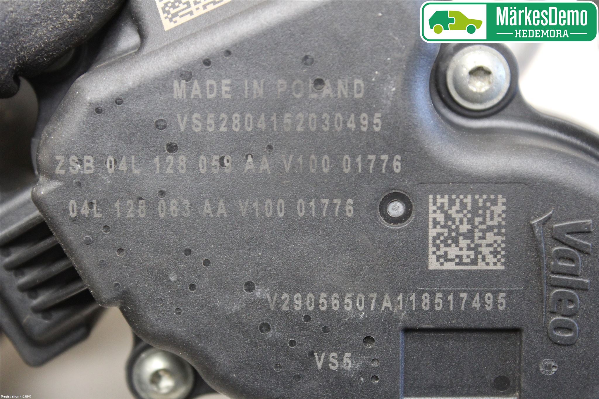 Volkswagen VW PASSAT 15-19 Injspjällhus
