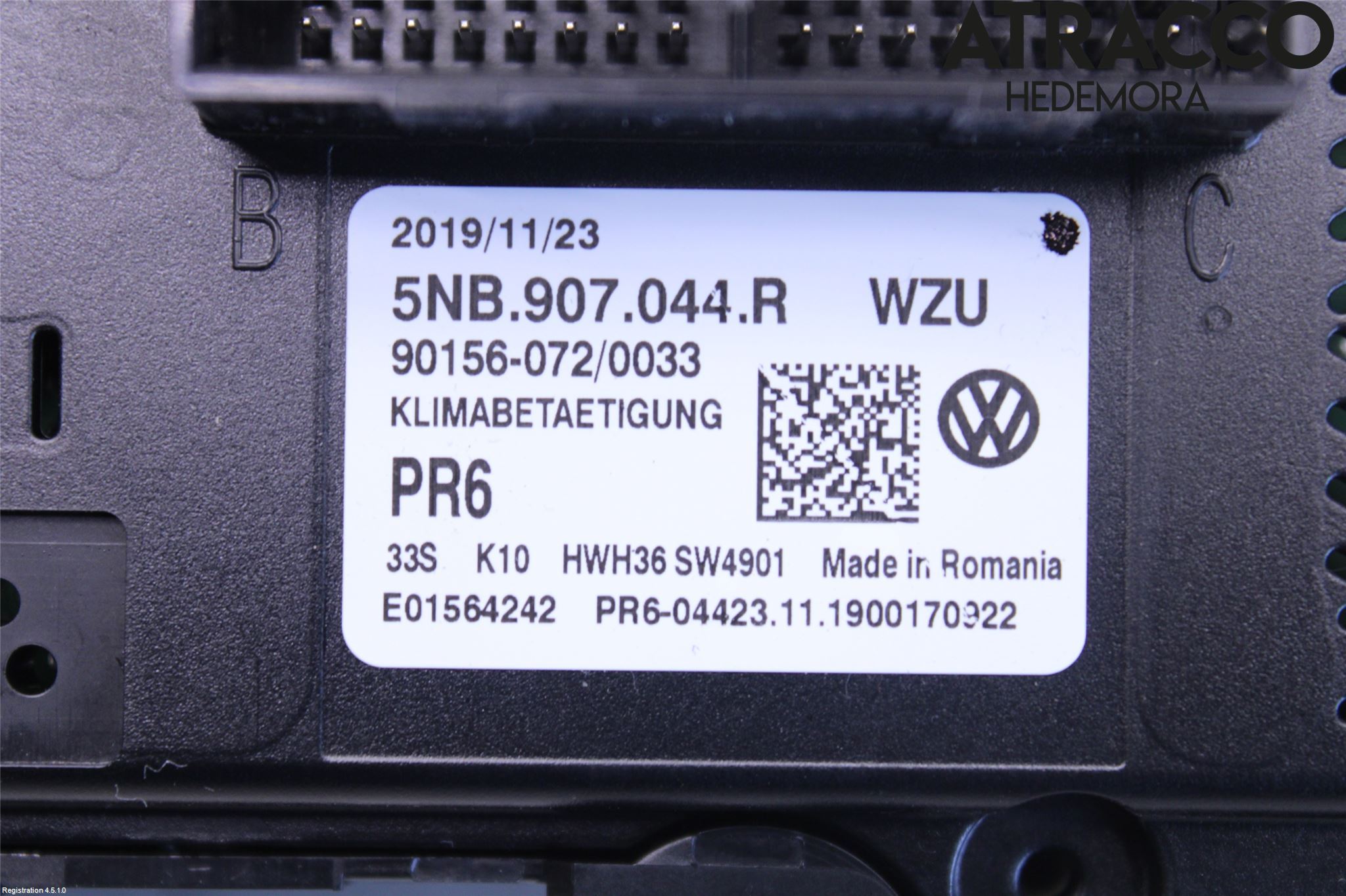 Volkswagen VW TIGUAN 16-24 Ac Styrenhet Ac Manöveren
