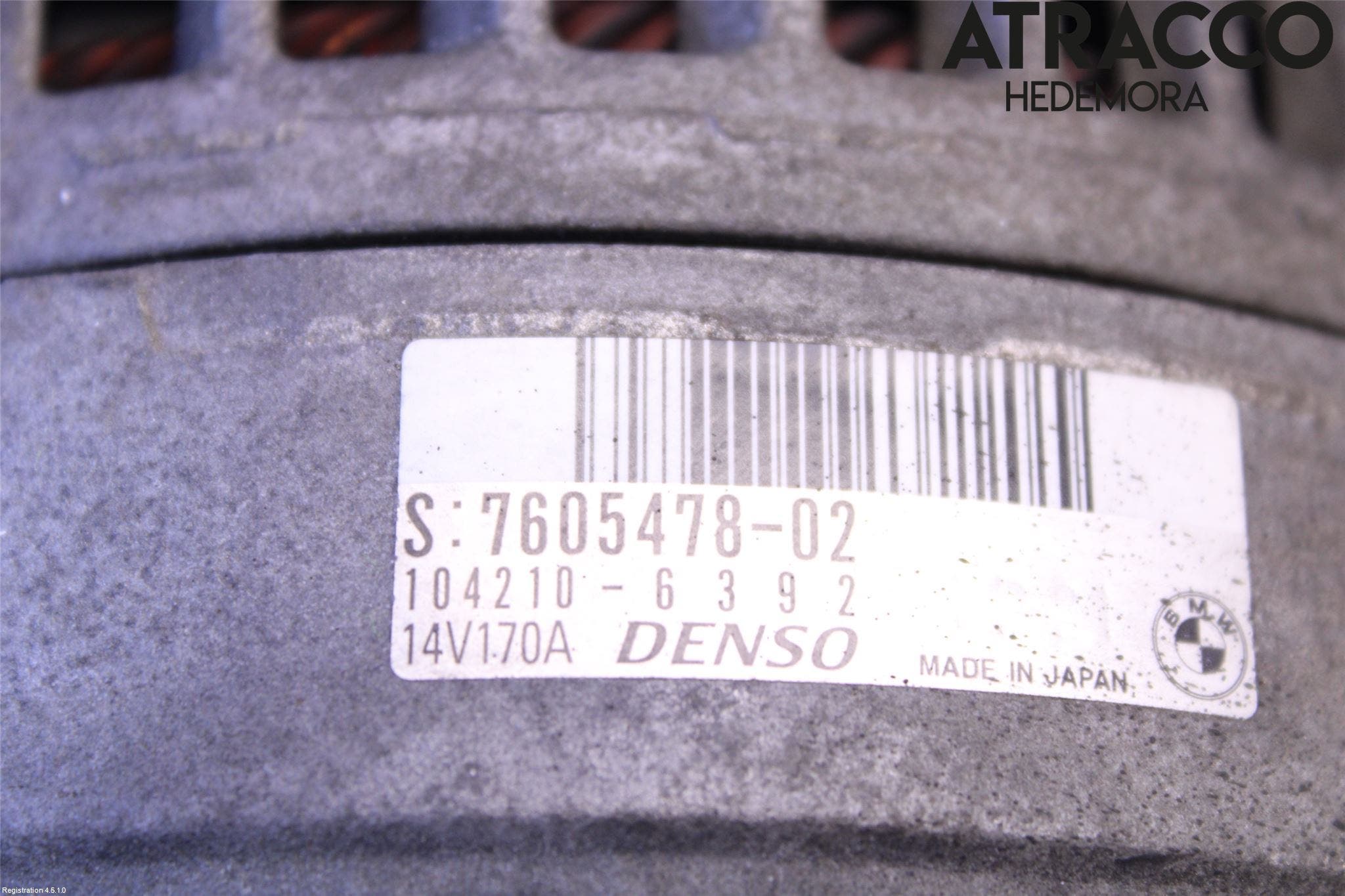 BMW 3 F30/F31/F80 12-19 Generator