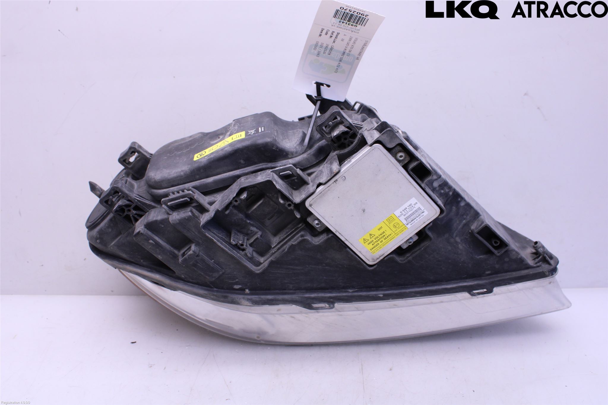 Volvo V70 08-13 Strålkastare Vänster