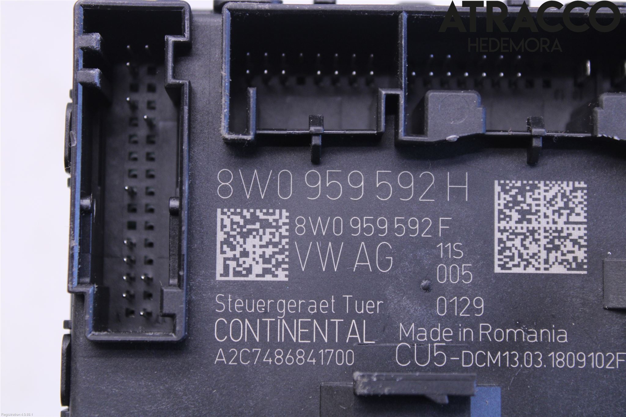 Audi A5 17- Styrenhet Dörr