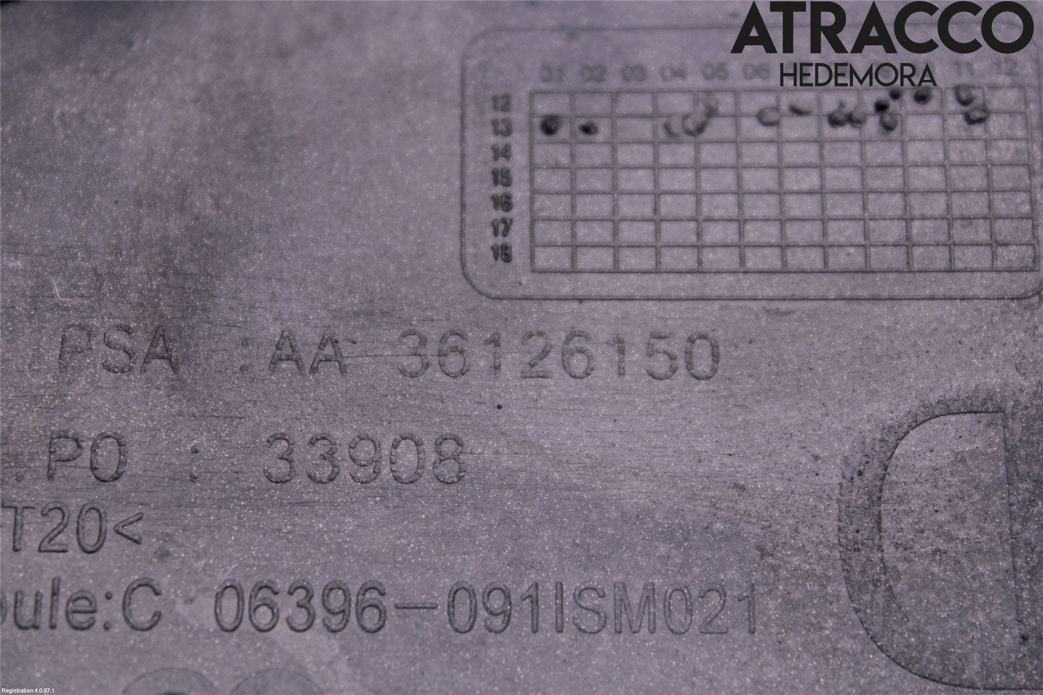 Peugeot 308 14-21 Dimljussarg Fram