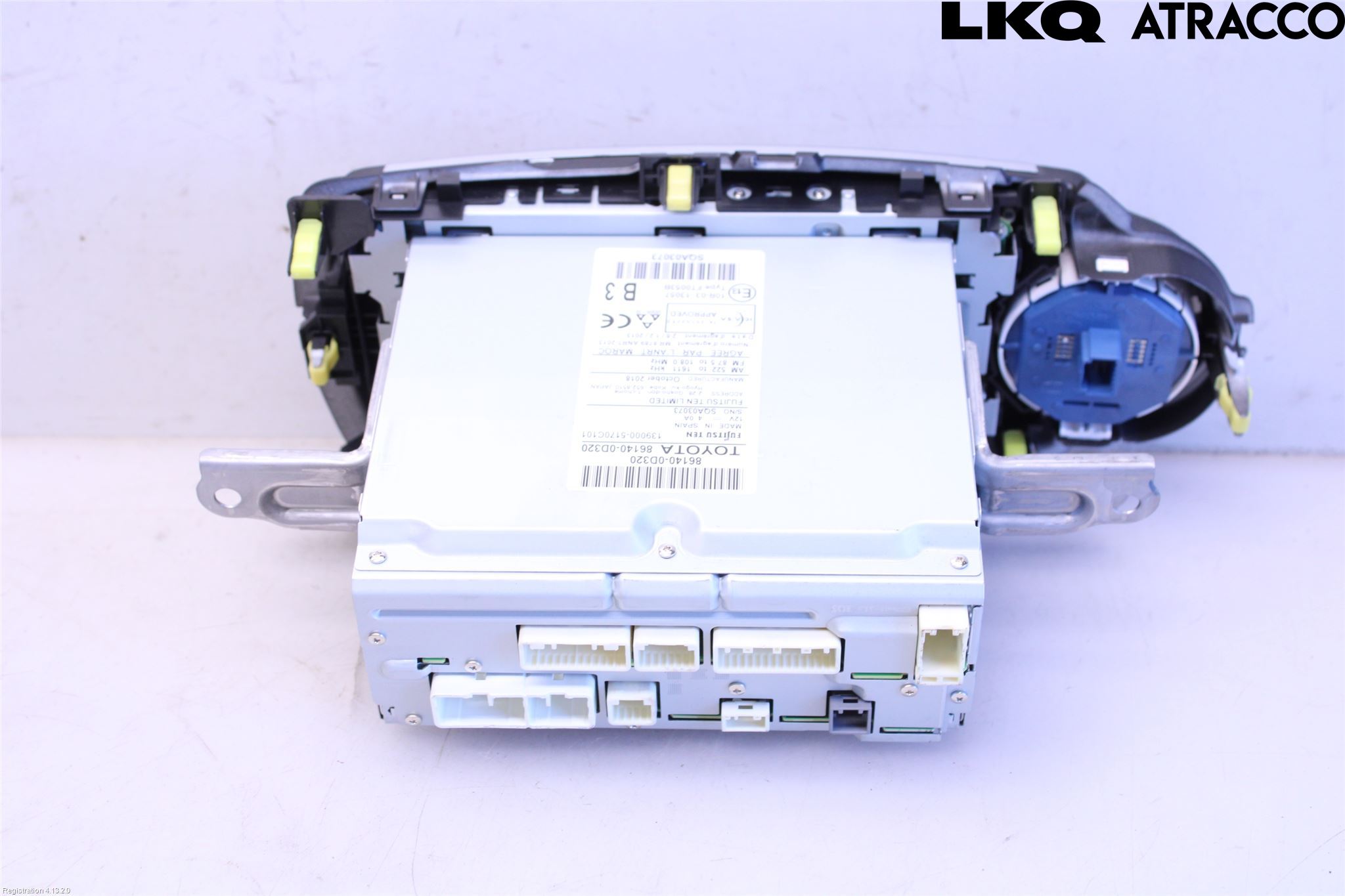 Toyota YARIS XP130 15-20 Cd Radio - Multimediapanel