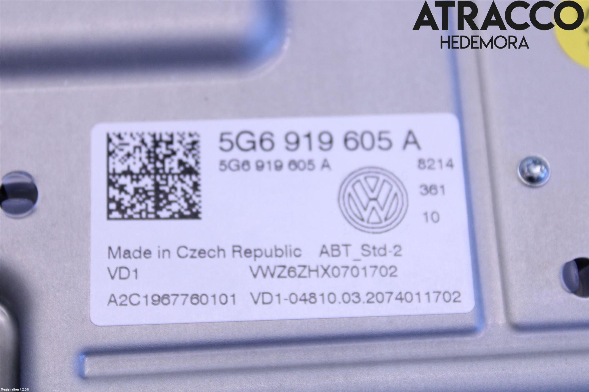 Volkswagen VW T-ROC 18- Cd Radio - Multimediapanel