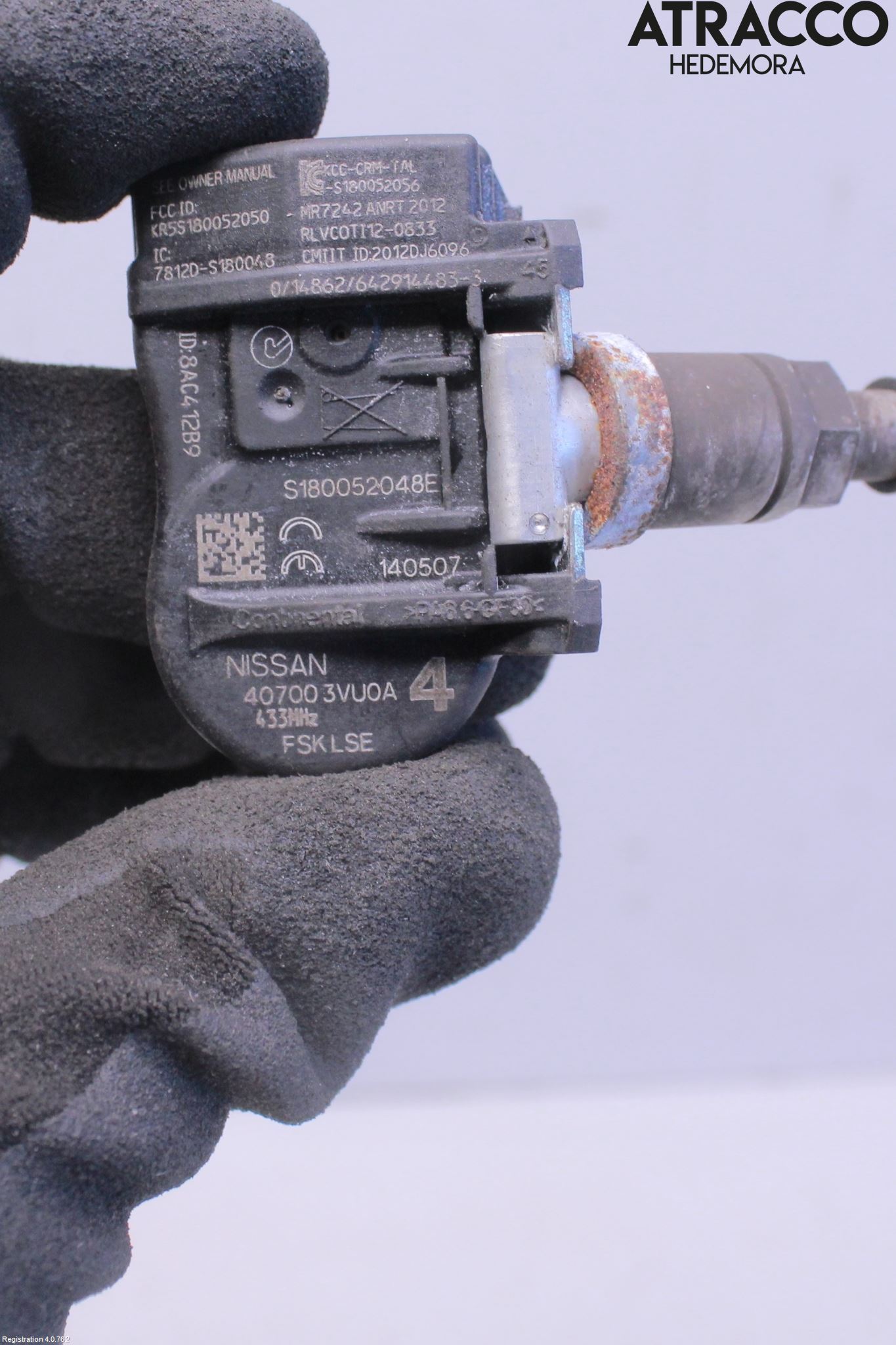 Nissan NOTE E12 14-20 Givare Däcktryck