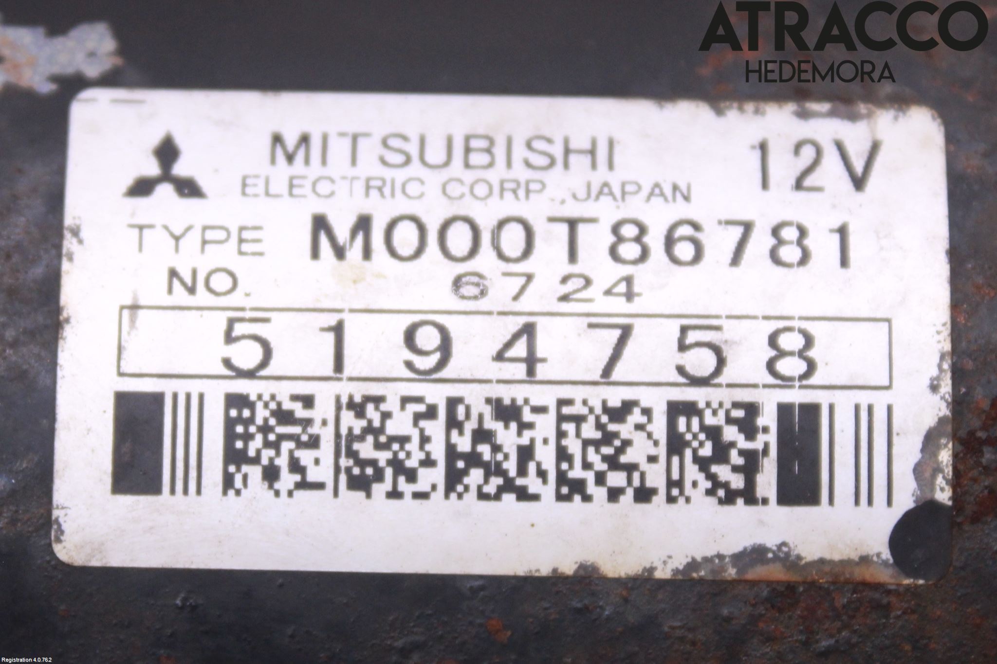 Saab 9-5     06-10 Startmotor