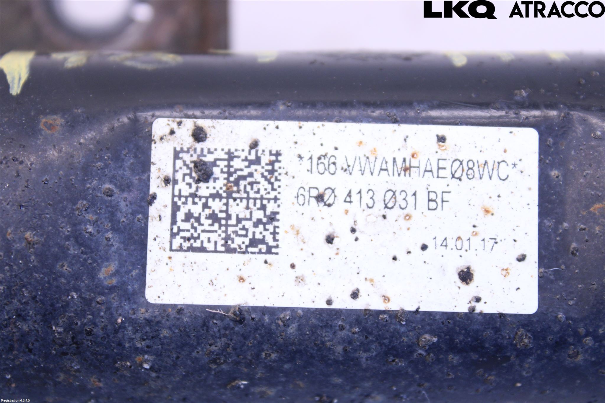 Skoda RAPID Fjäderben Fram Höger