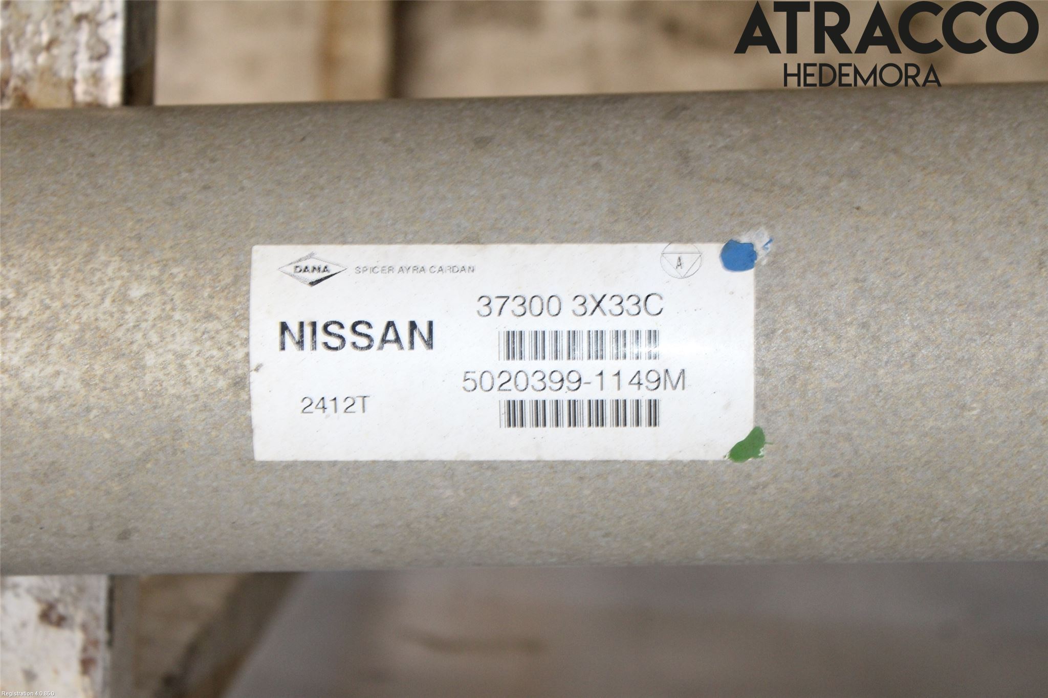 Nissan NAVARA 05-16 Mellanaxel Komp