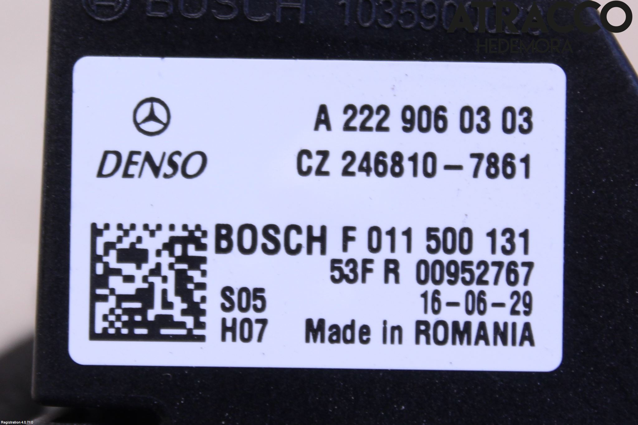 Mercedes-Benz MB A-KLASS (W176) 13-18 Värmefläktsmotstånd