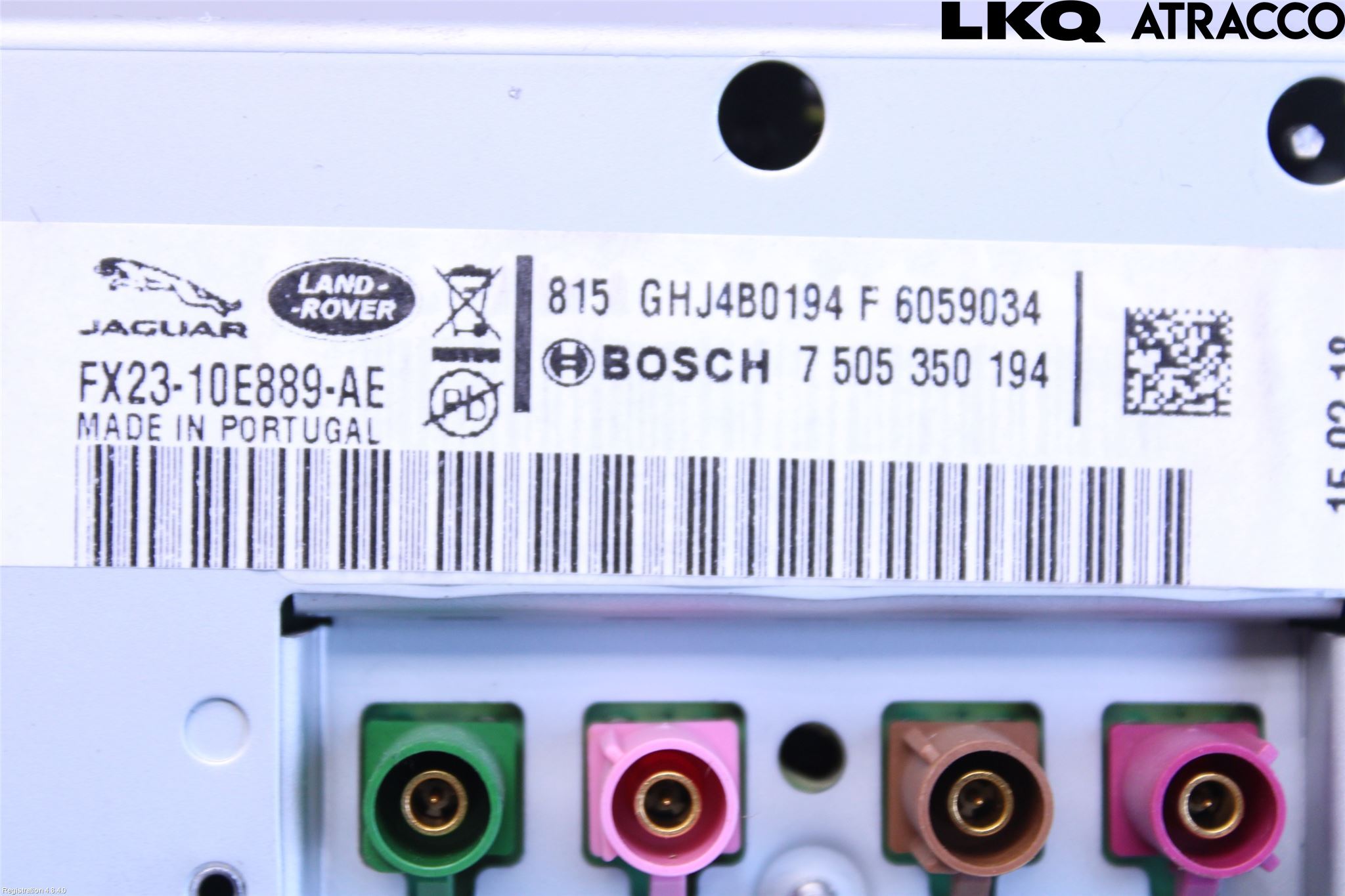 Jaguar XF 08-15 Multifunktionsdisplay