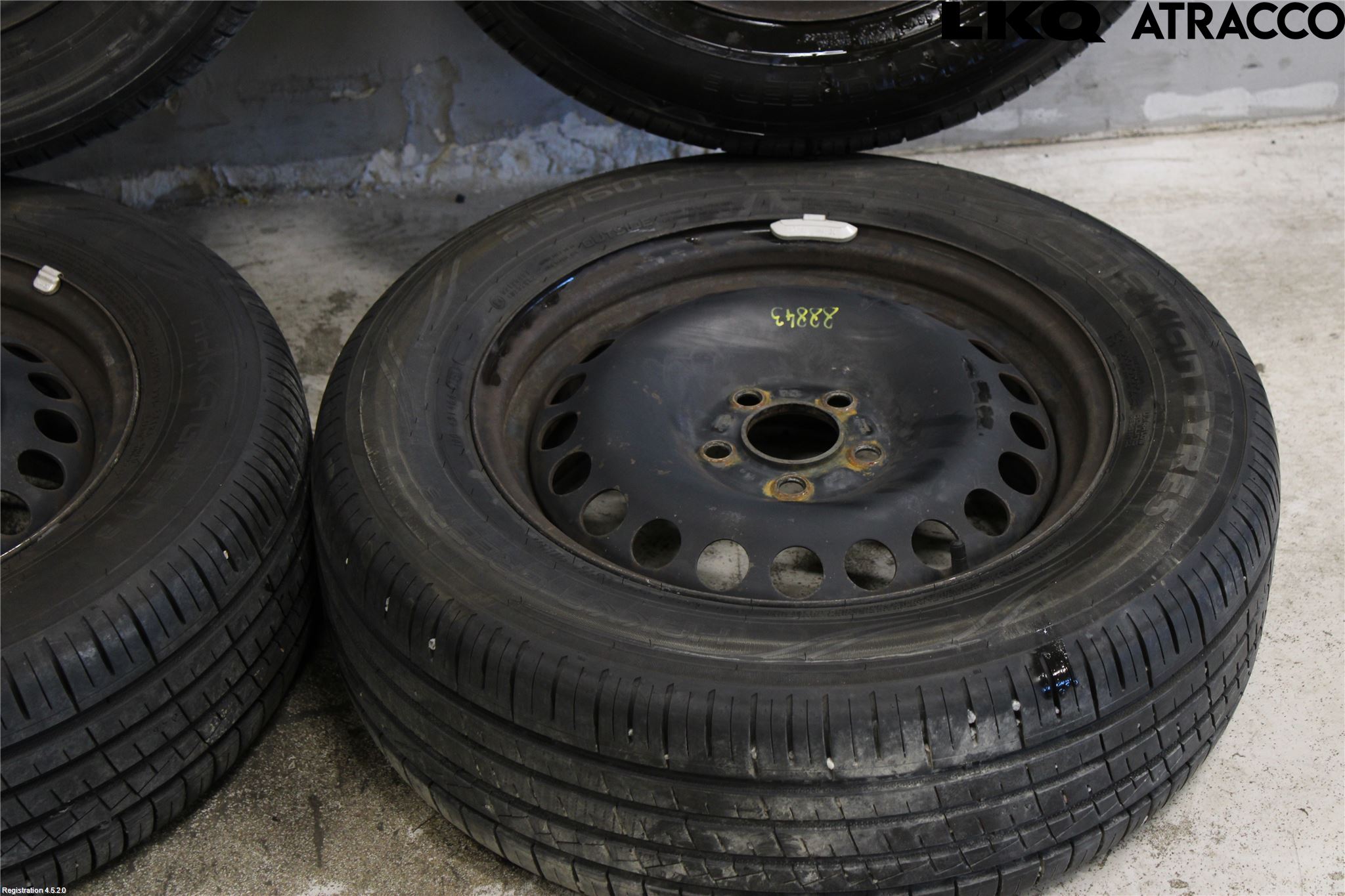 Ford GALAXY 06-15 Sommardäck Plåtfälg 4St