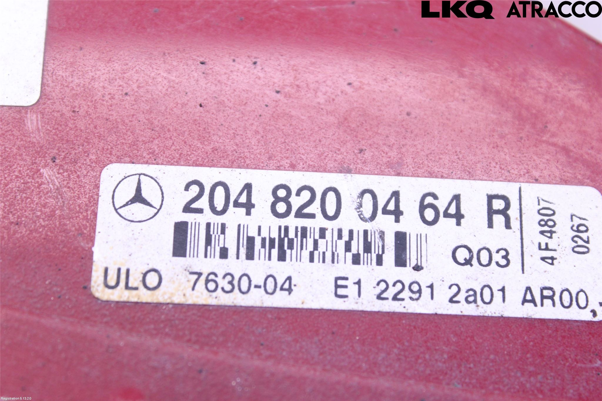 Mercedes-Benz MB C-KLASS (W204) 07-15 Bakljus Höger