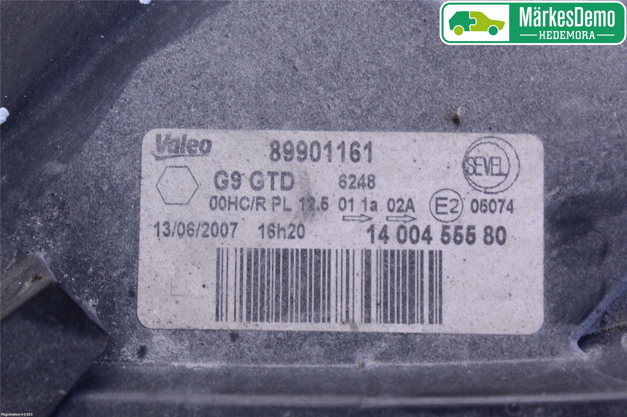 Citroen JUMPY 07-16 Strålkastare Vänster