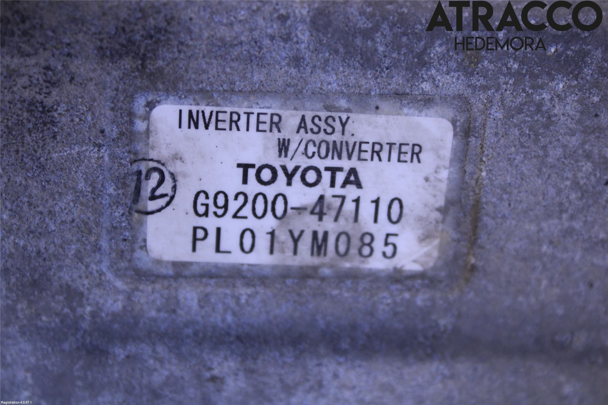 Toyota PRIUS NWH20 04-08 Hybridconverter