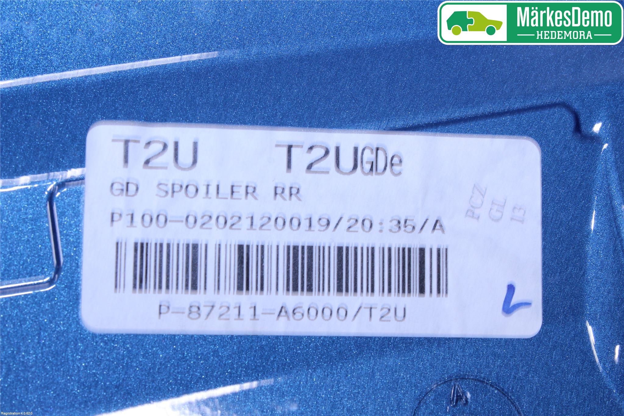 Hyundai i30 GD 13-17 Spoiler Baklucka