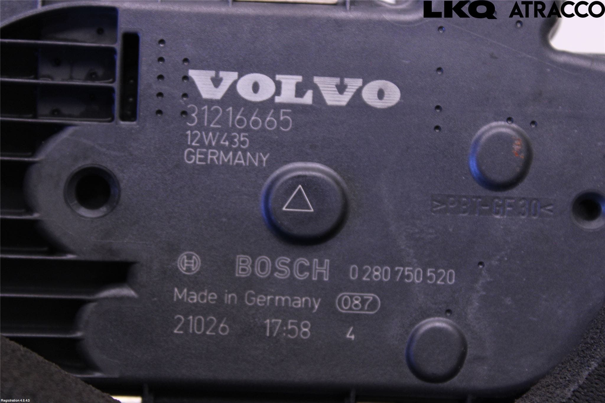 Volvo V60 11-13 Injspjällhus