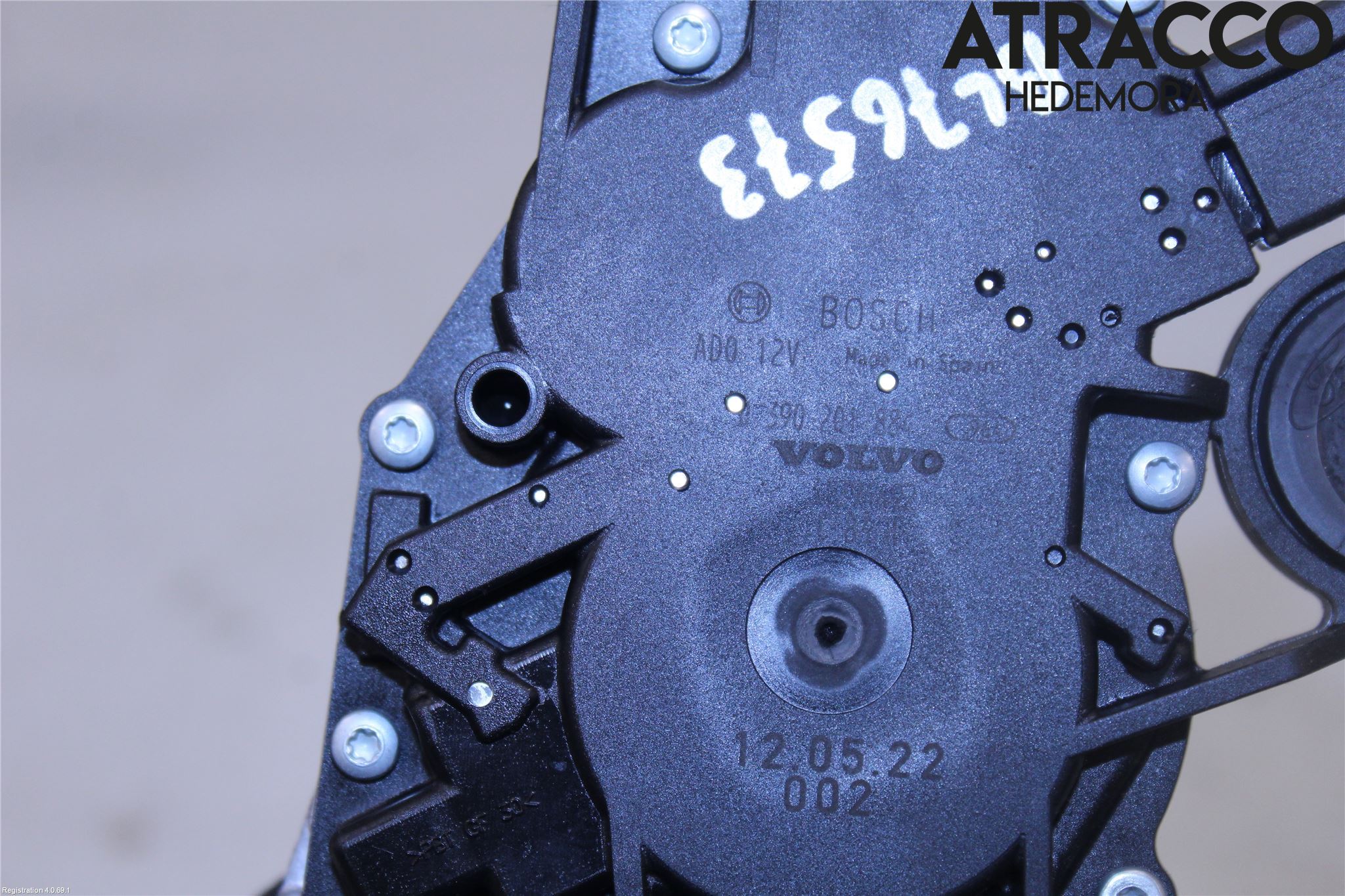 Volvo V60 11-13 Torkarmotor Baklucka