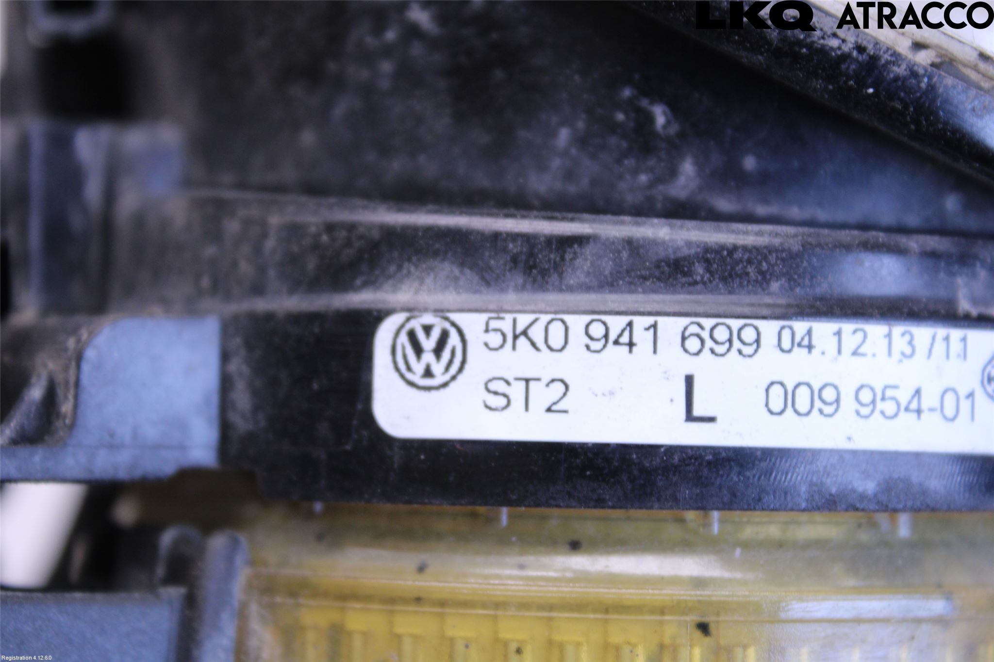 Volkswagen VW TIGUAN 07-16 Dimljus-Varselljus Fram