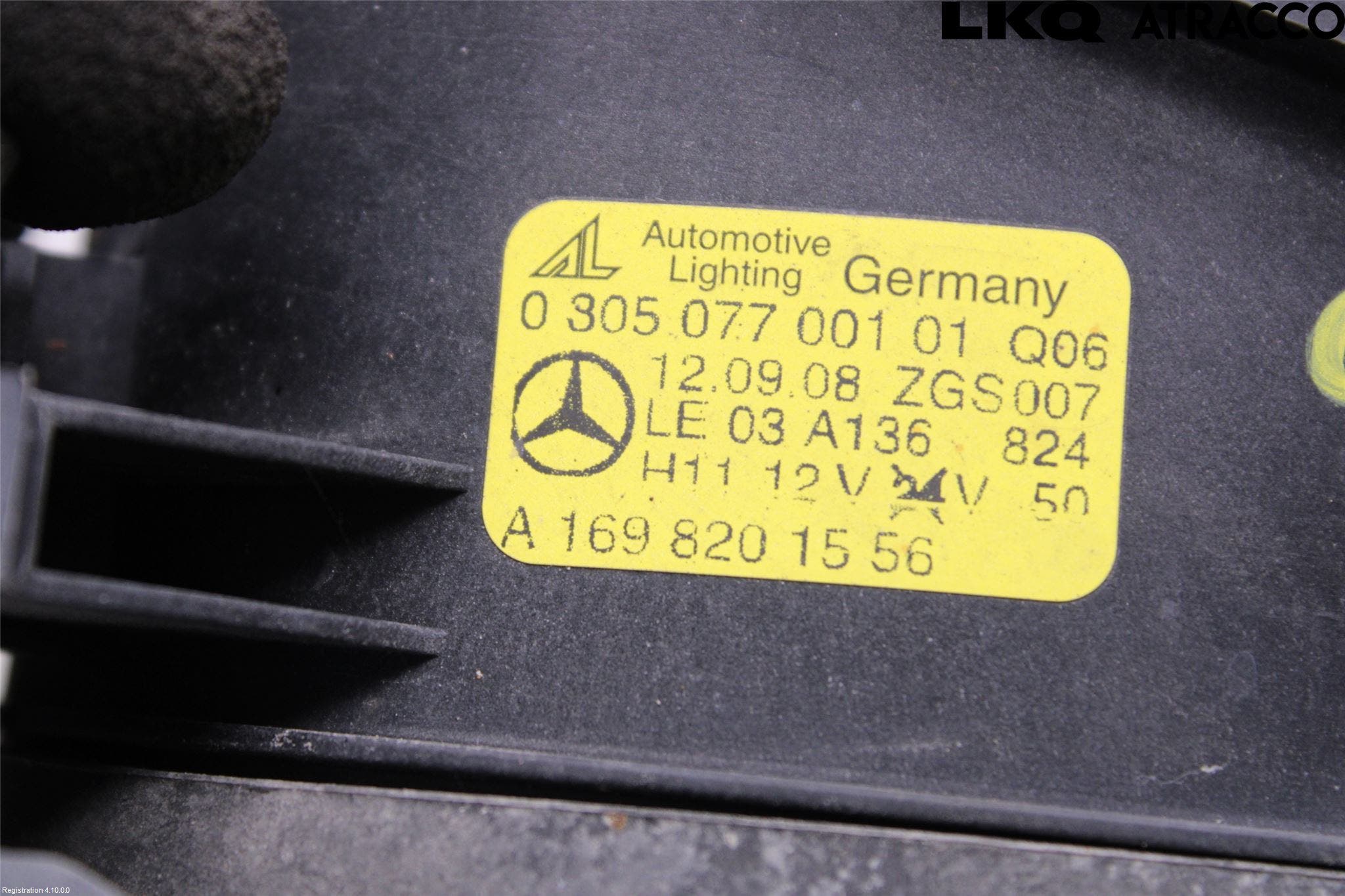 Mercedes-Benz MB CLC-KLASS (CL203) 08-11 Dimljus-Varselljus Fram