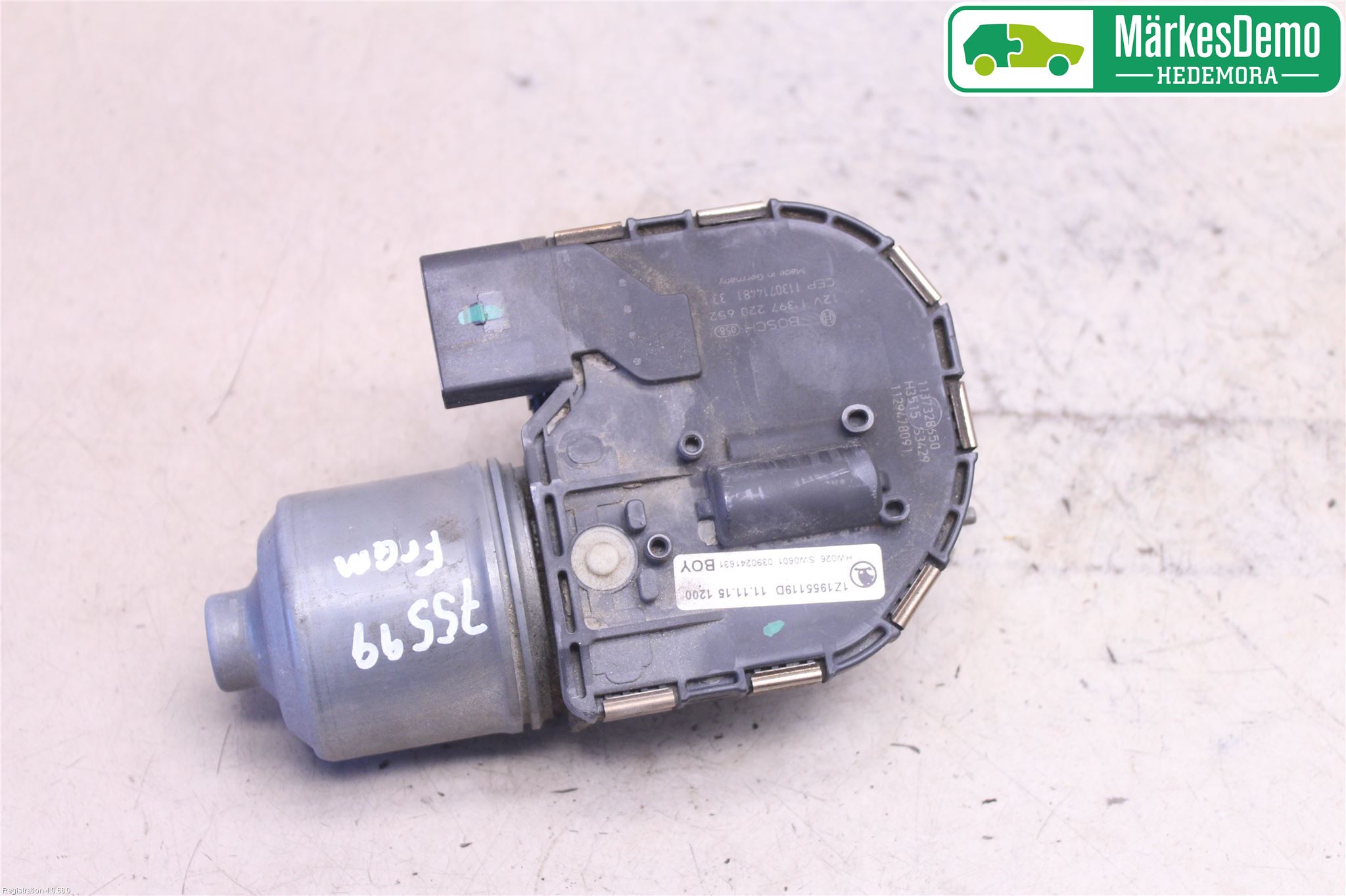 Skoda OCTAVIA (1Z) 05-13 Torkarmotor Vindruta