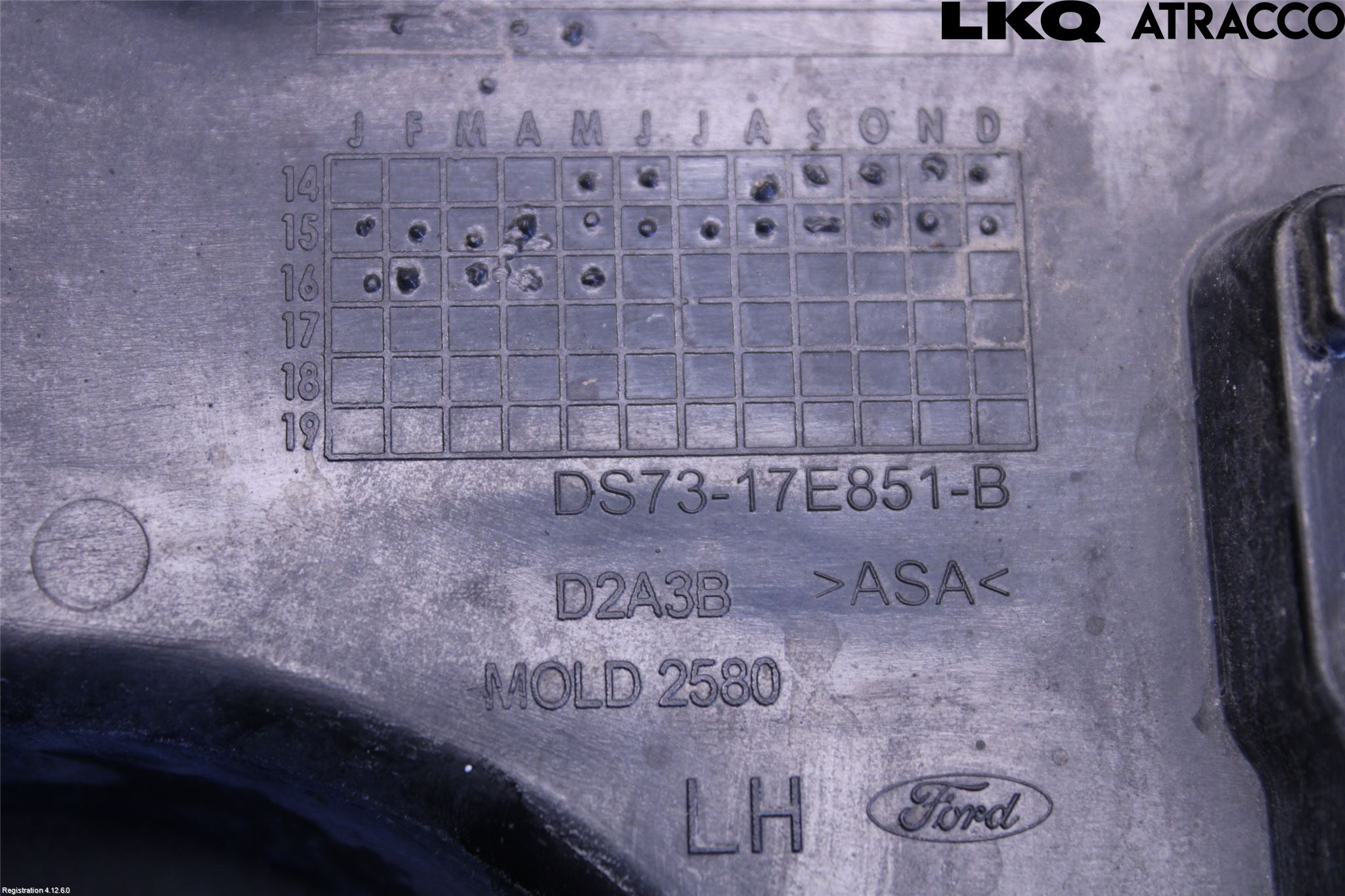 Ford MONDEO 15-22 Stötfångarfäste Bak Vä