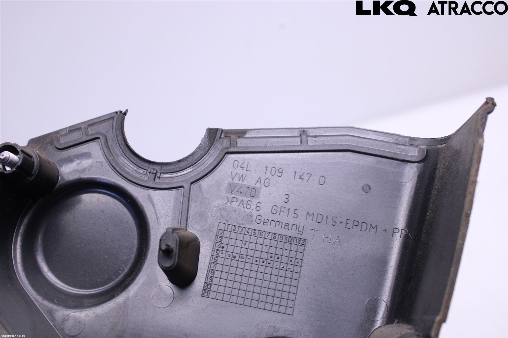 Volkswagen VW PASSAT 15-19 Kamrem-Transmissionskåpa