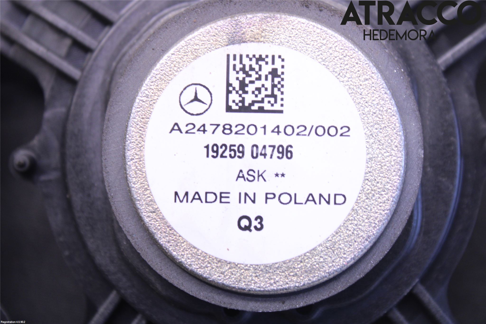 Mercedes-Benz MB CLA-KLASS (C118/X118) 19- Högtalare