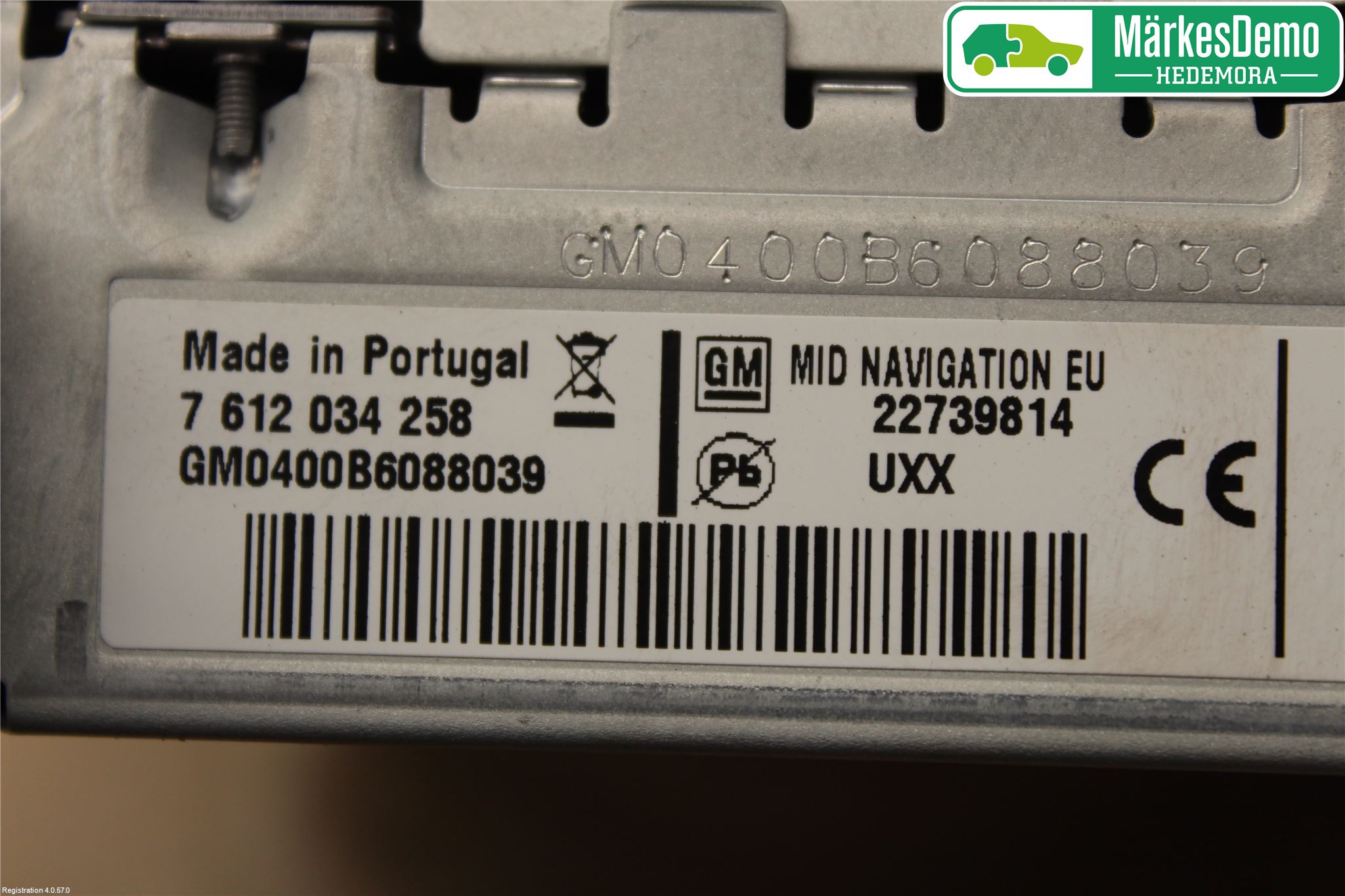 Opel INSIGNIA 09-16 Cd Radio - Multimediapanel