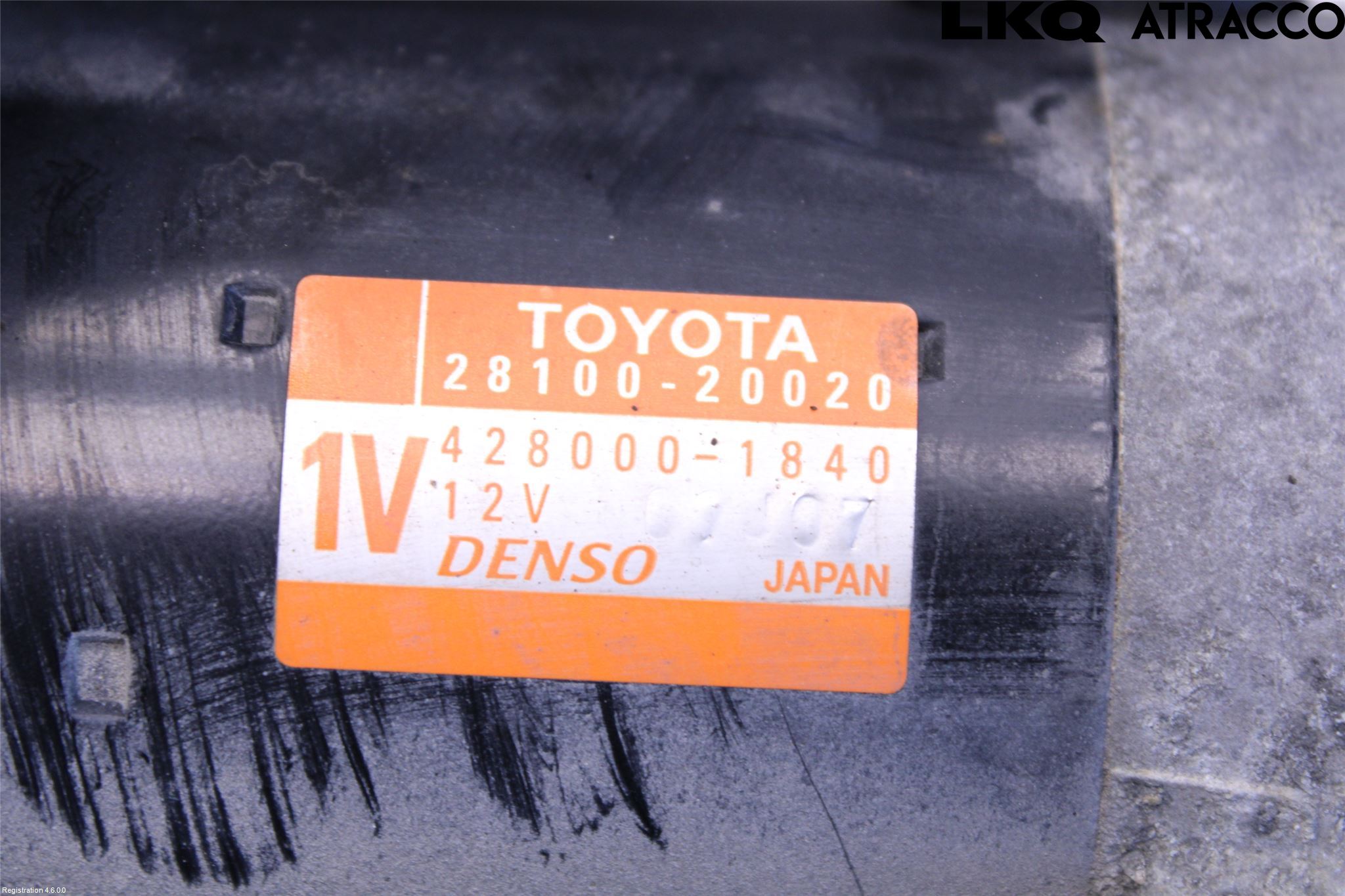 Toyota RAV 4 06-12 Startmotor