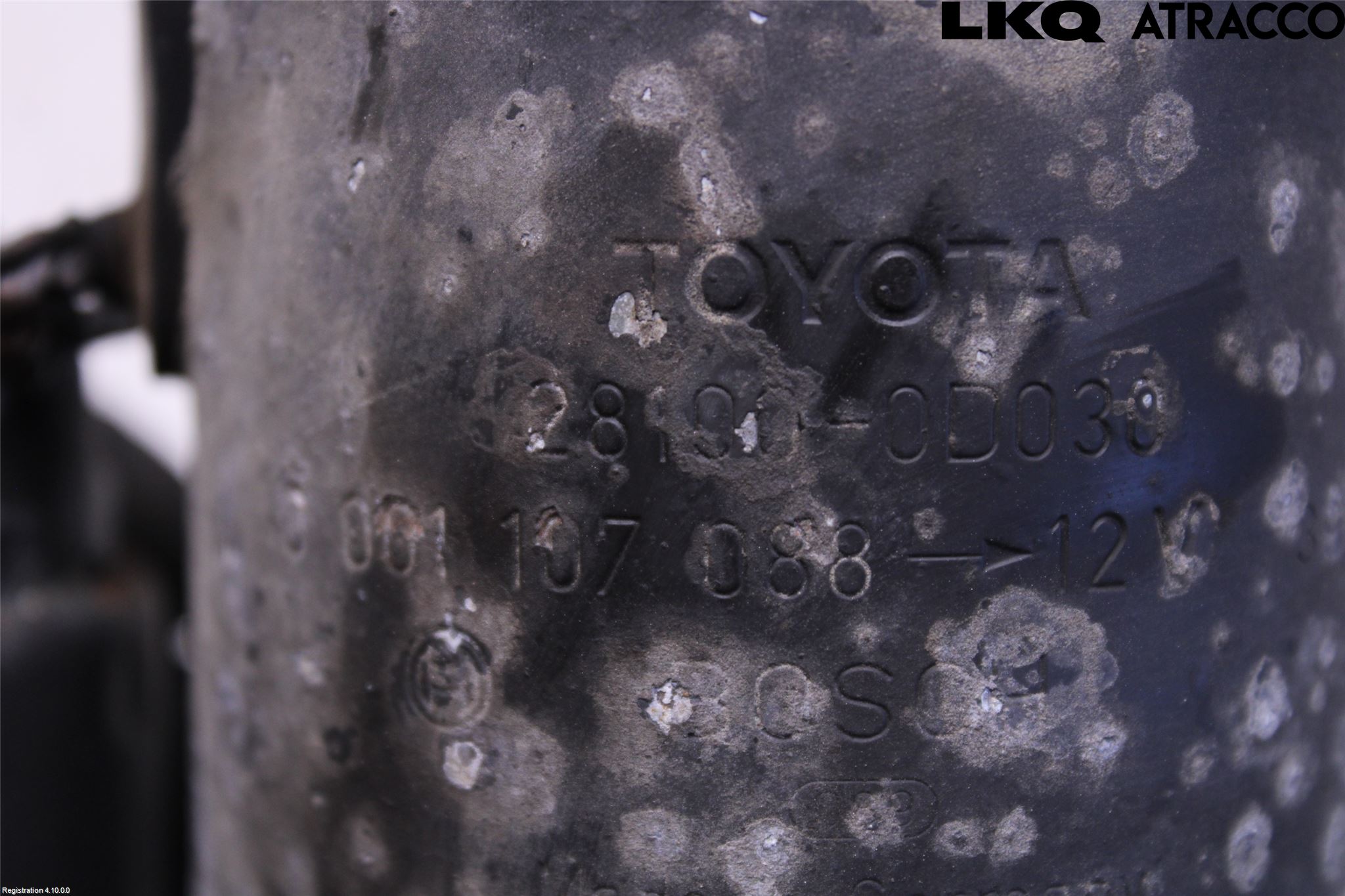 Toyota COROLLA 02-07 Startmotor