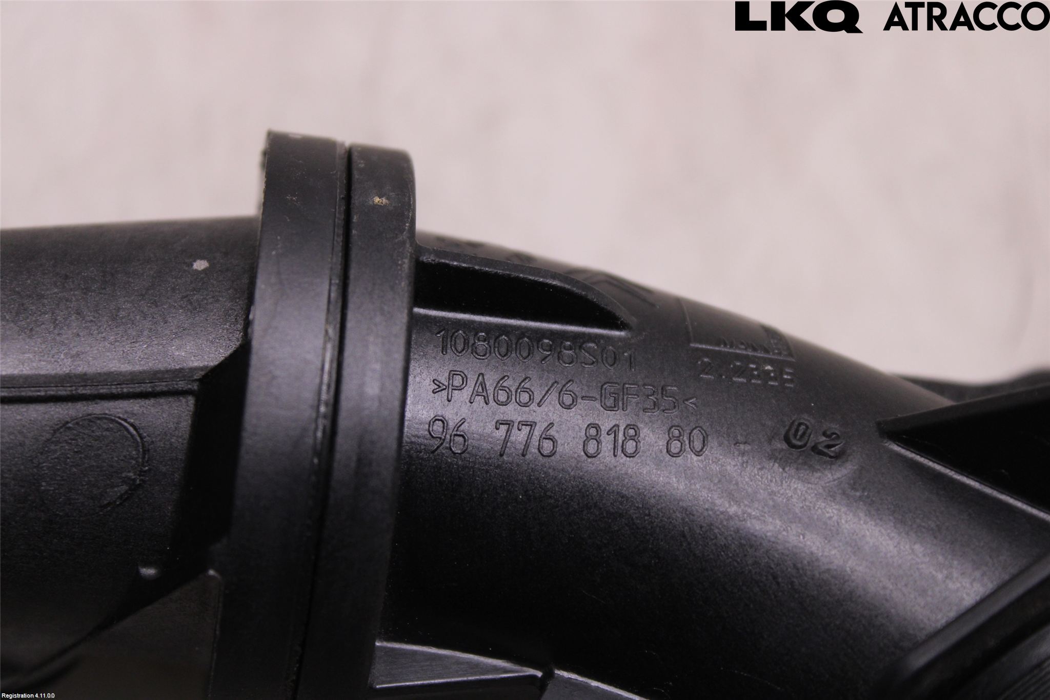 Peugeot 2008 13-20 Laddluft-Intercoolerrör