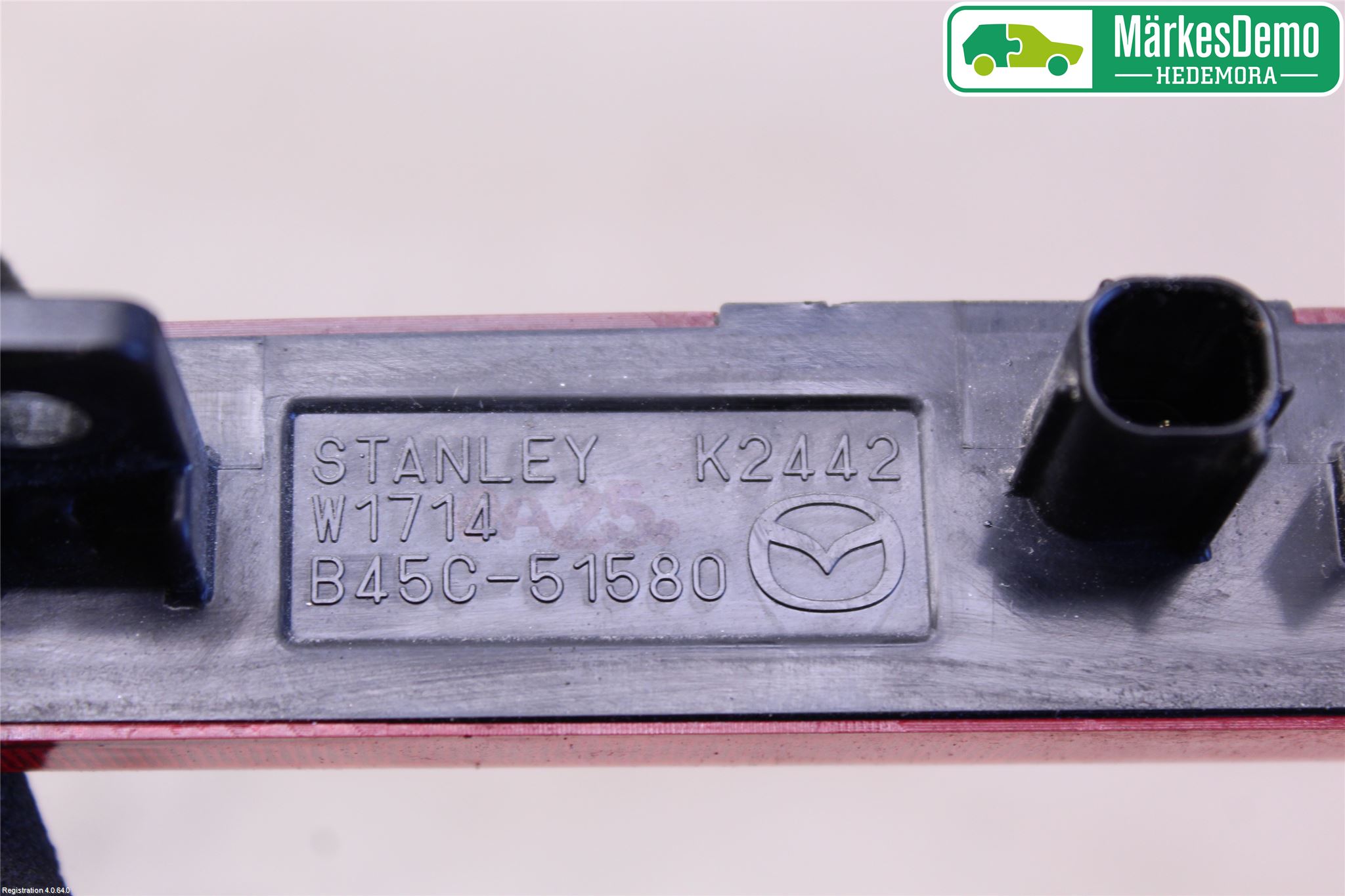 Mazda CX-3 Bromsljus Bakruta