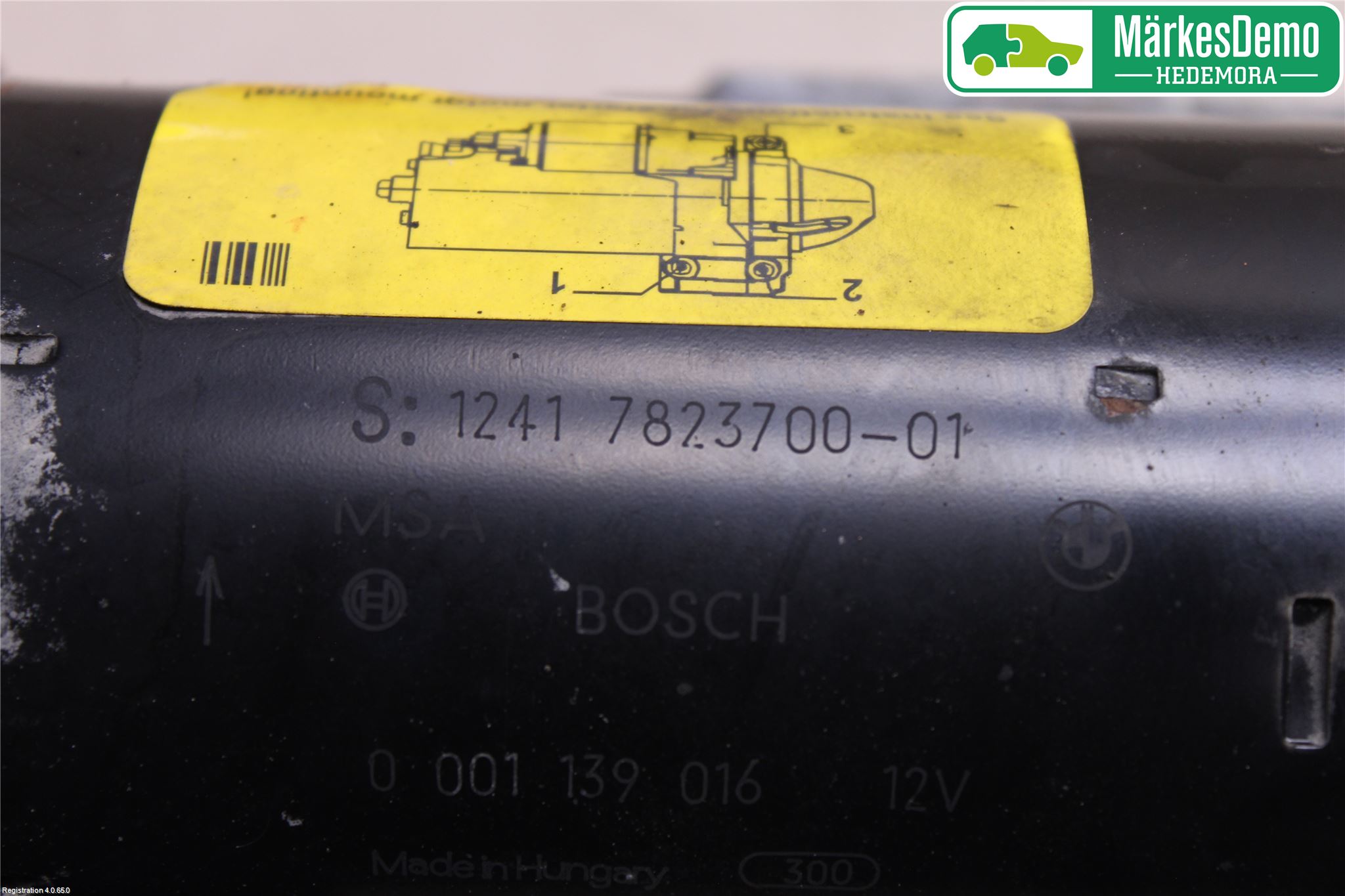 BMW 3 E90/91 SED/TOU 05-12 Startmotor