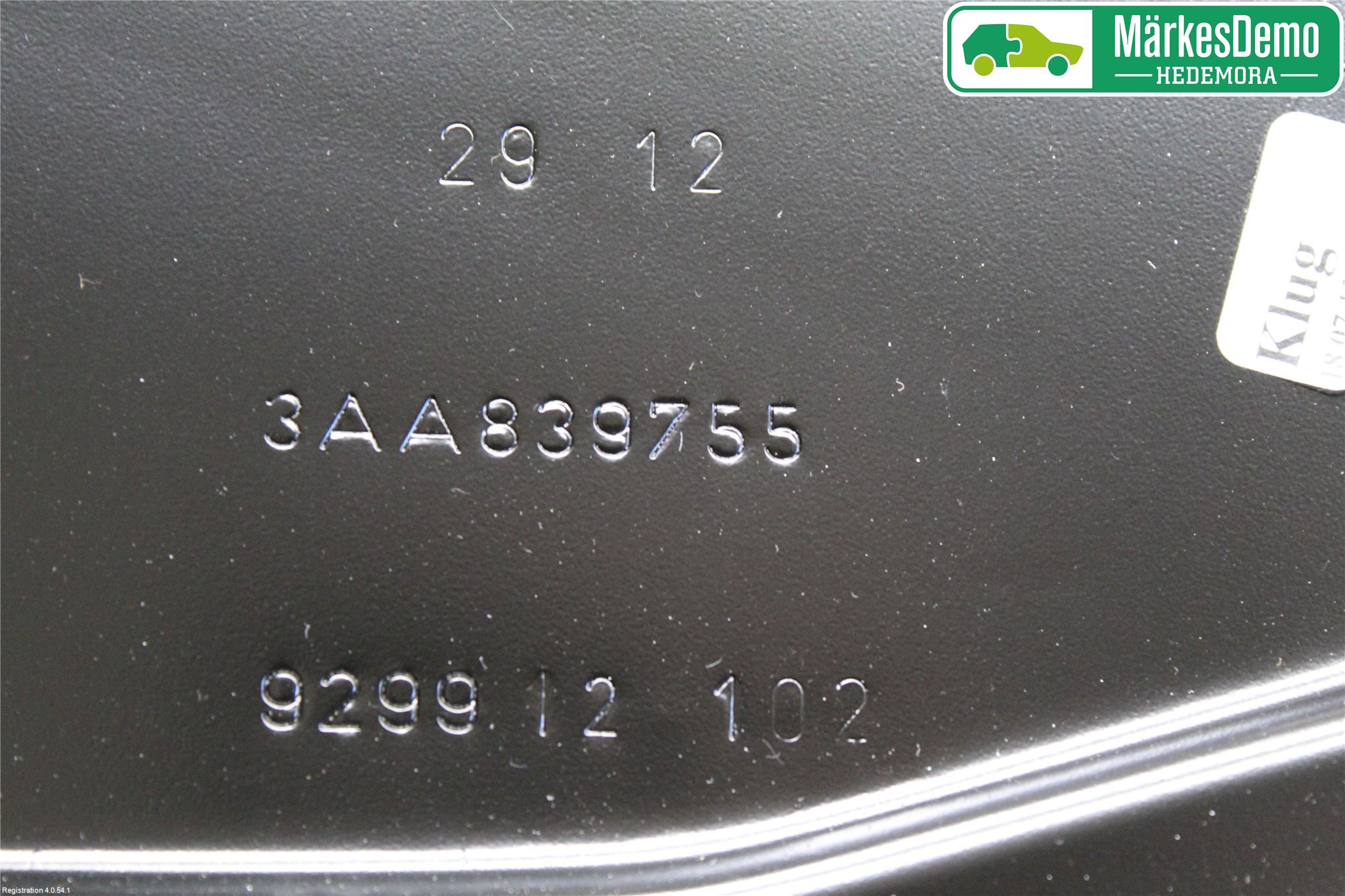 Volkswagen VW PASSAT 11-14 Fönsterhiss El Kompl