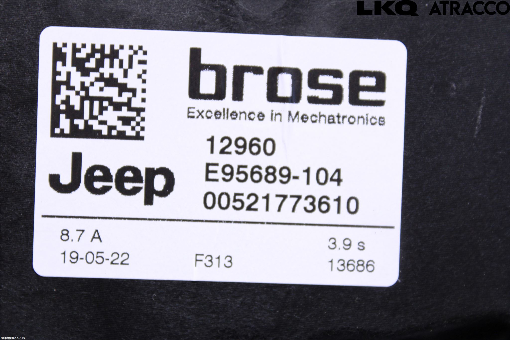Jeep COMPASS Fönsterhiss El Kompl