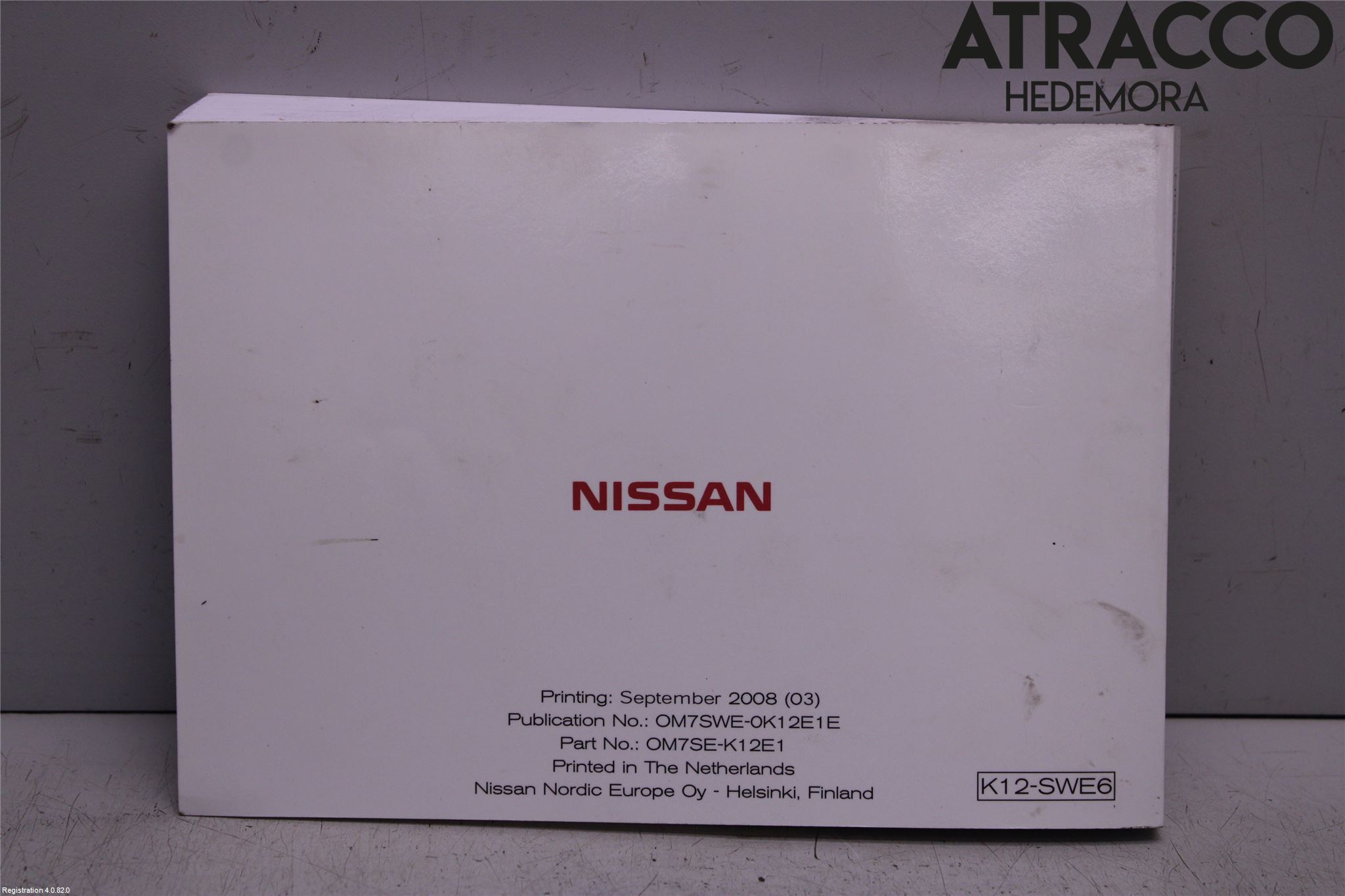 Nissan MICRA 08-10 Instruktionsbok