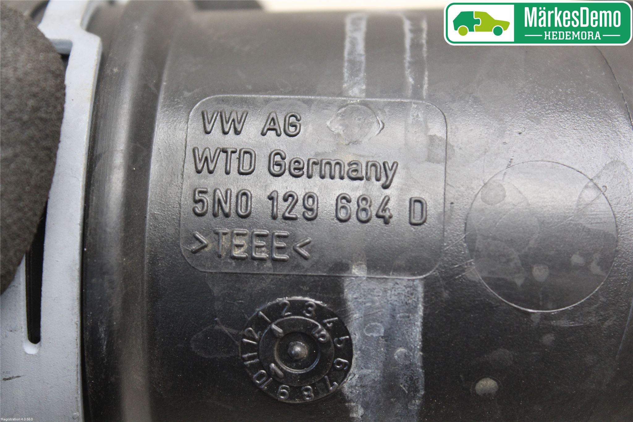 Volkswagen VW TIGUAN 07-16 Injgummibälg-Slang