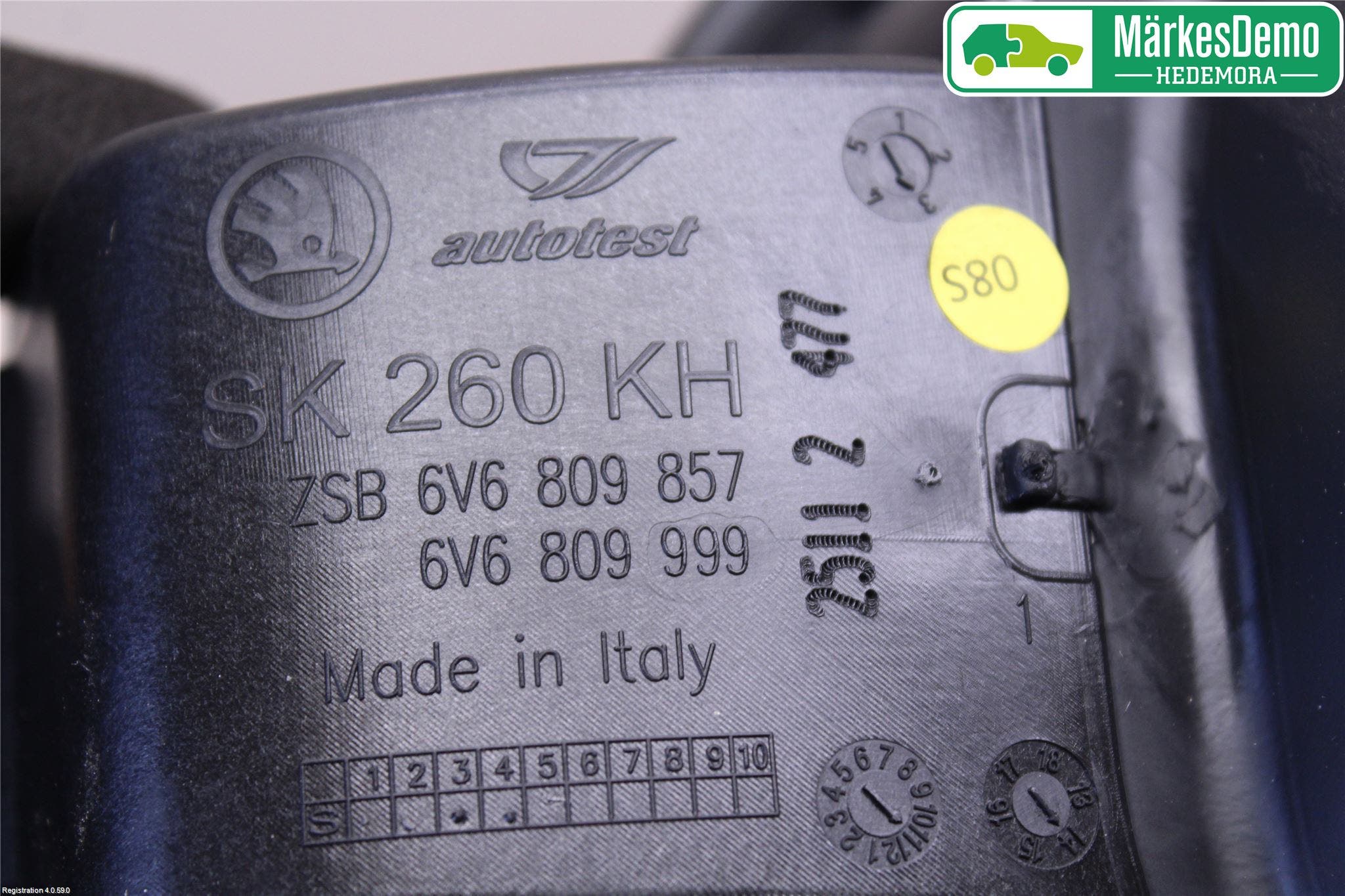 Skoda FABIA 15-21 Tanklucka