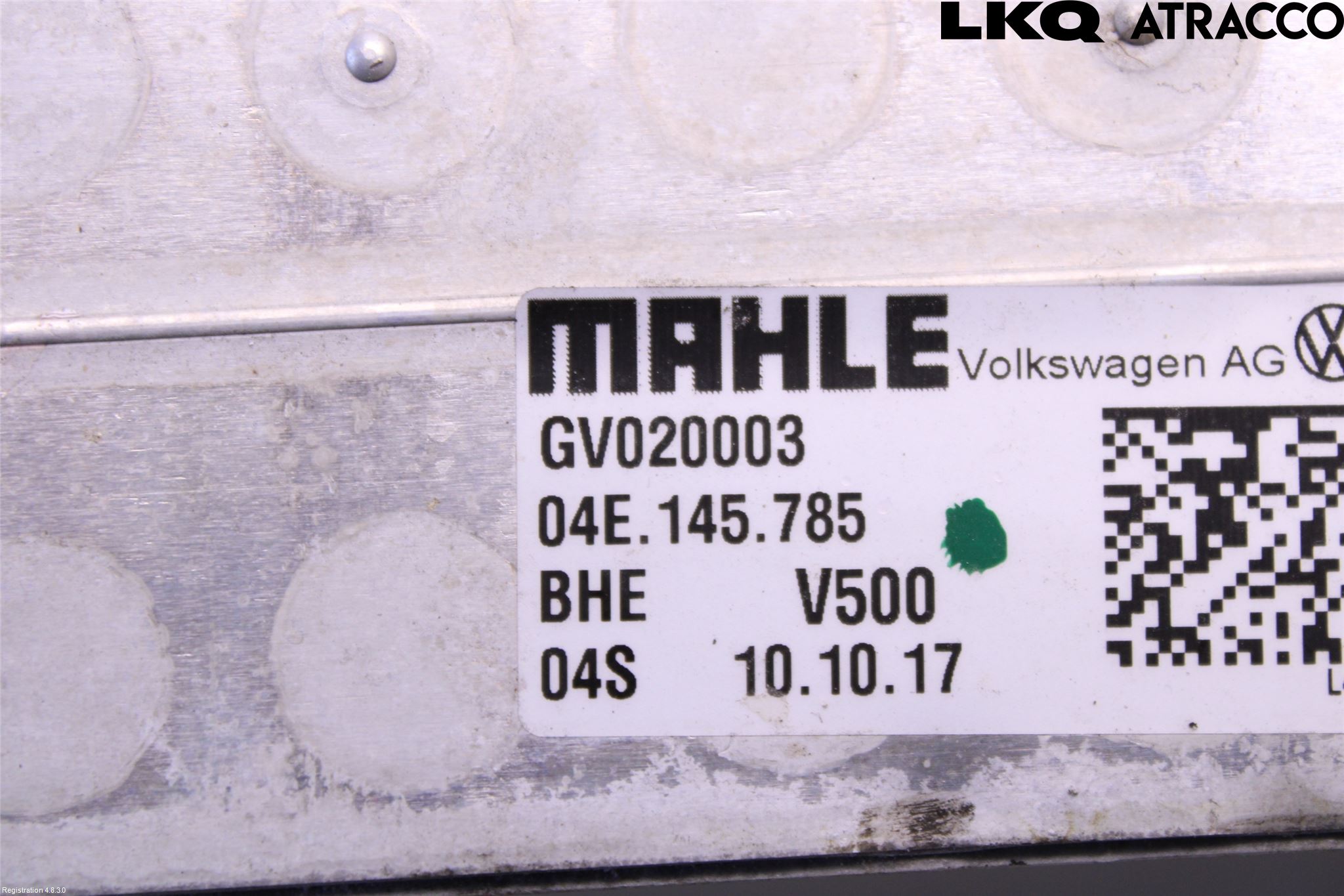 Skoda OCTAVIA (5E) 13-20 Laddluft-Intercooler Kyl