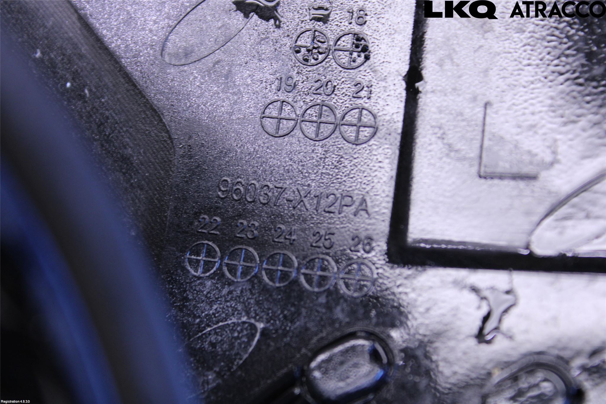 Nissan LEAF 18- Bakruta - Dekorlist